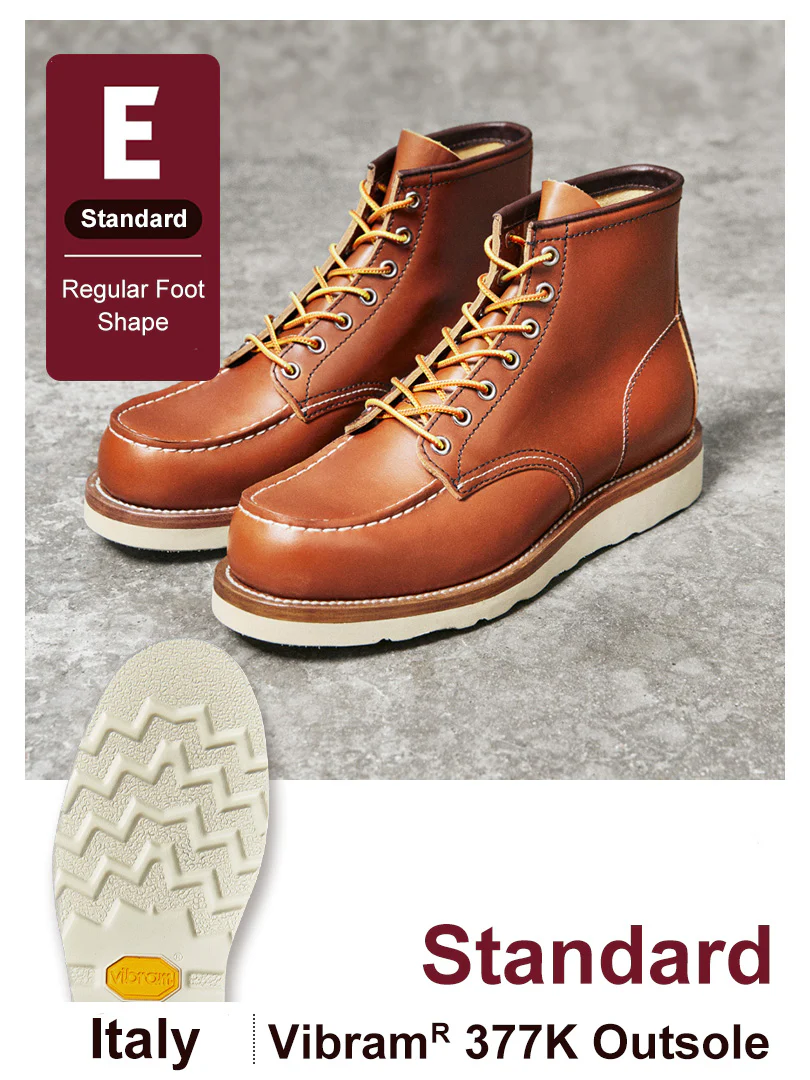 Centurion Moc Toe Boots | Full-Grain Leather, Vibram Lug Sole