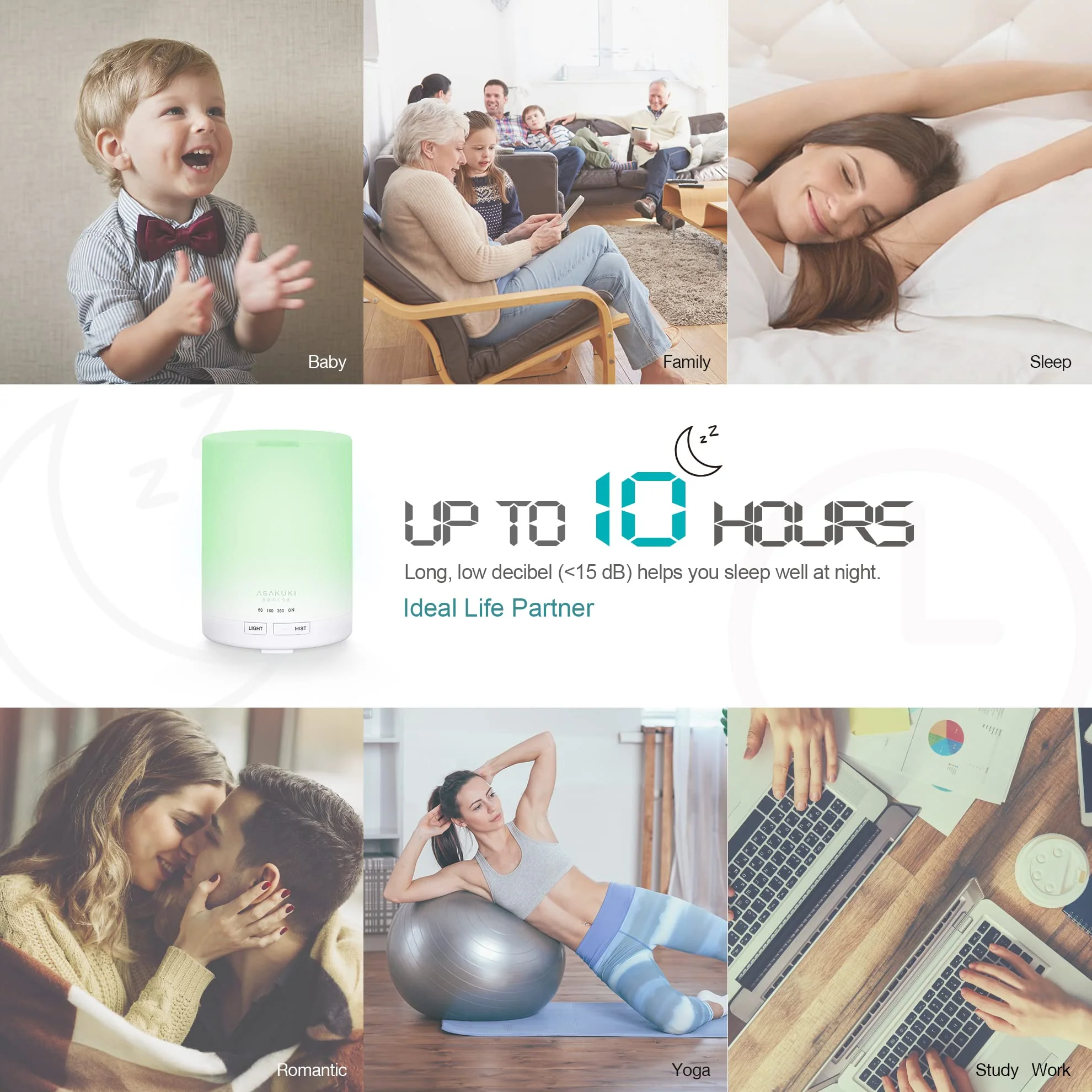 Dew Plus Pure Wood Essential Oil Diffuser