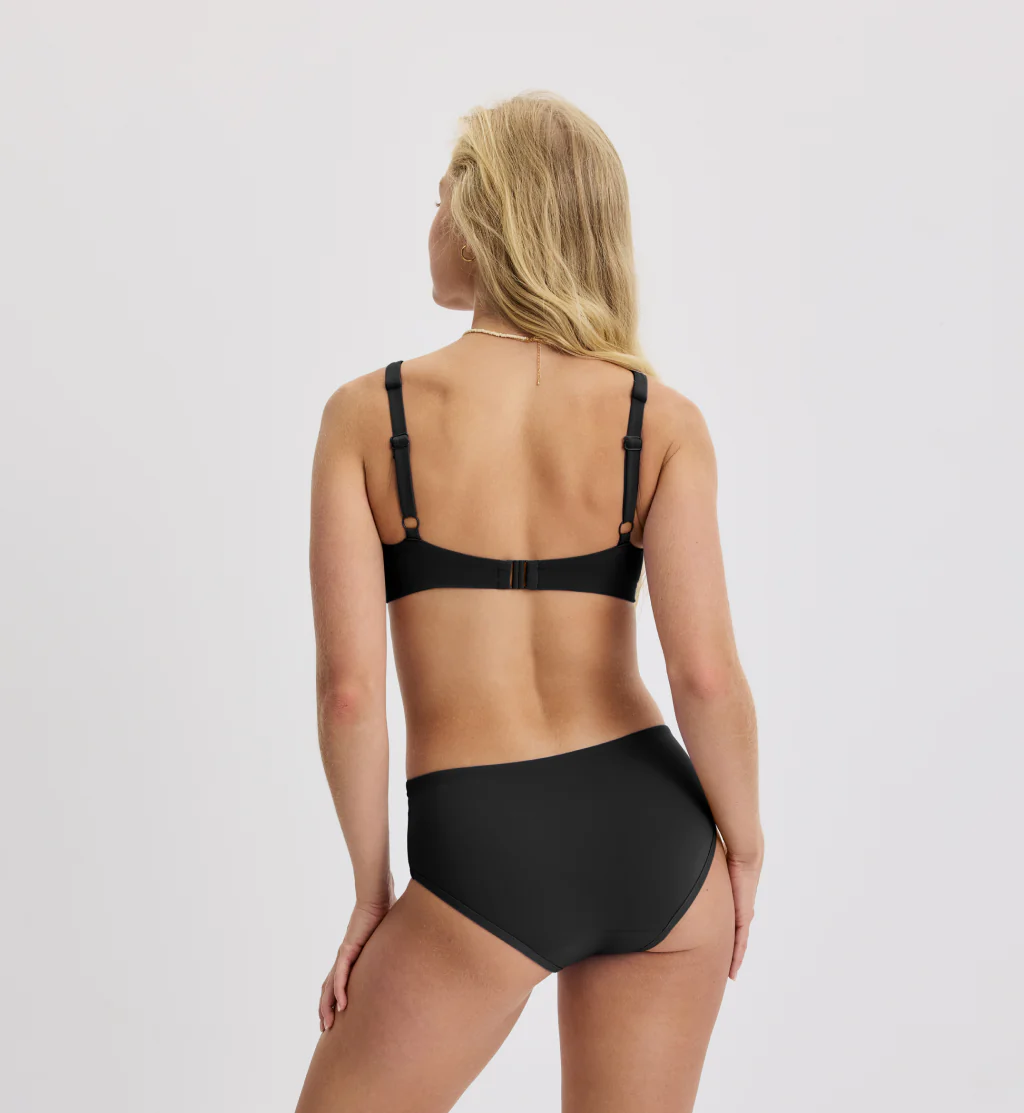 Square Neck Scoop Bikini Top