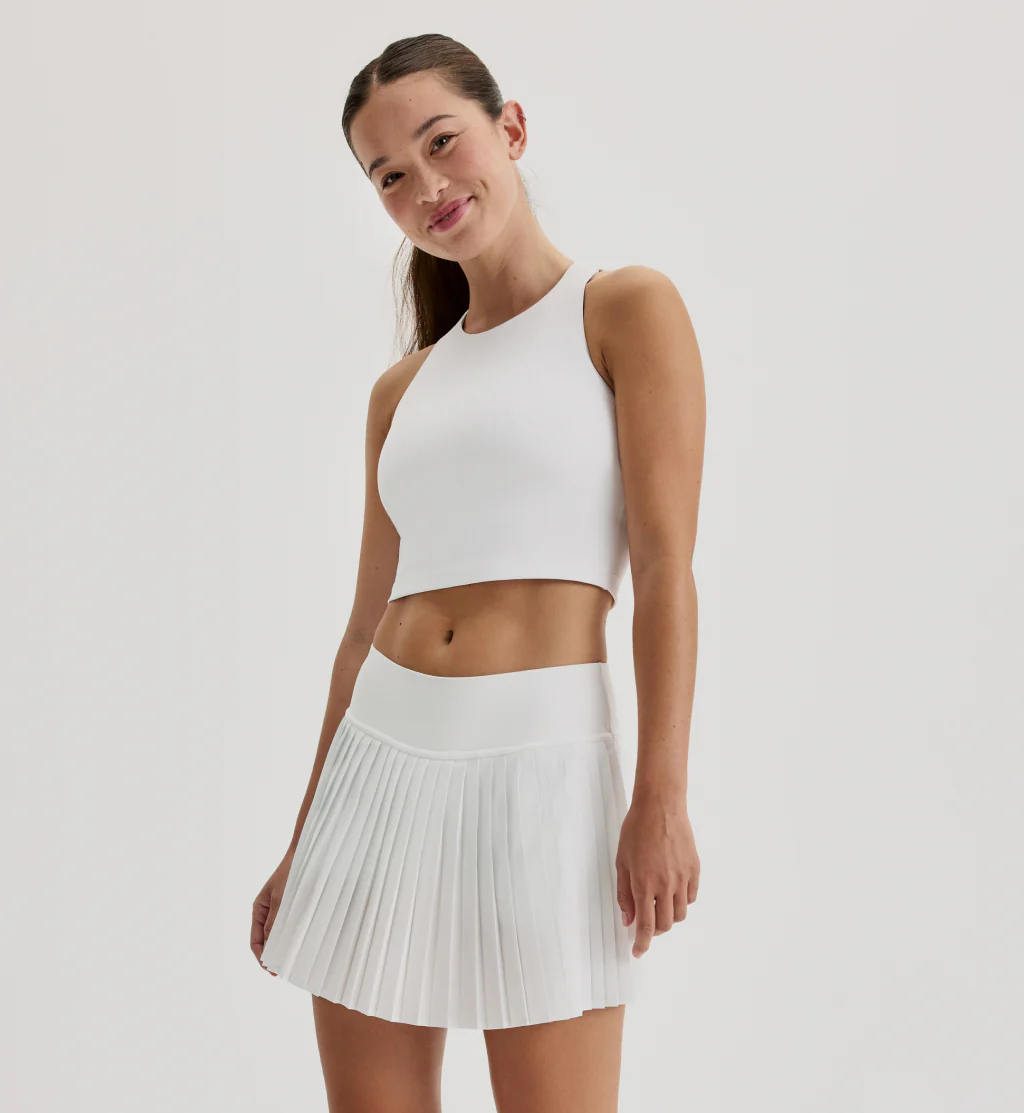 First Serve Pleated Skort