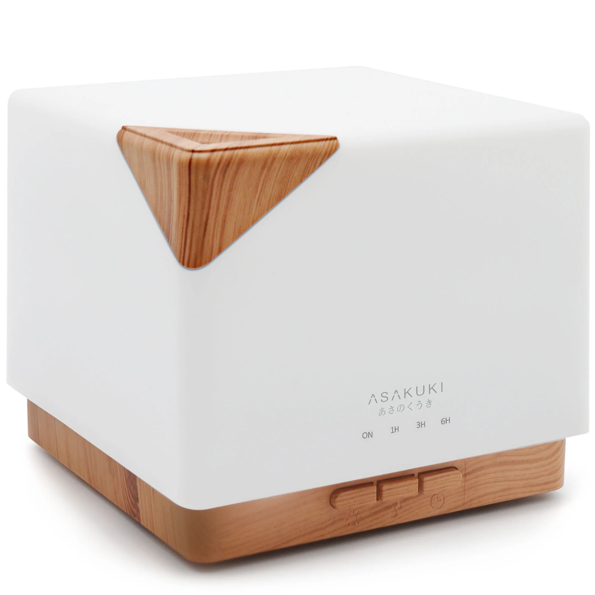 Cube Light Wood Essential Oil Diffuser
