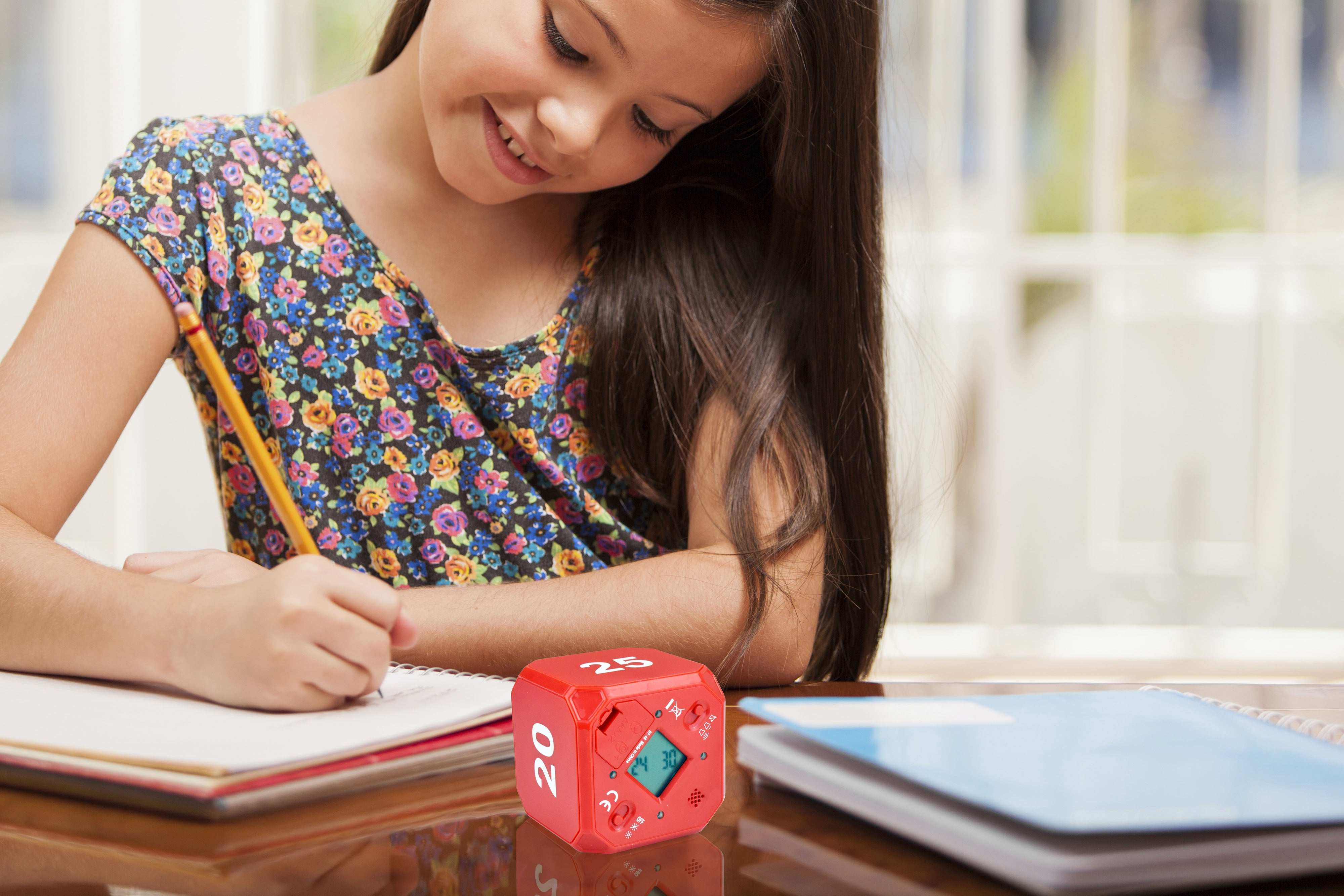 Miracle Time Cube Pomodoro Timer DF-48 Red 5, 10, 20, 25 minutes