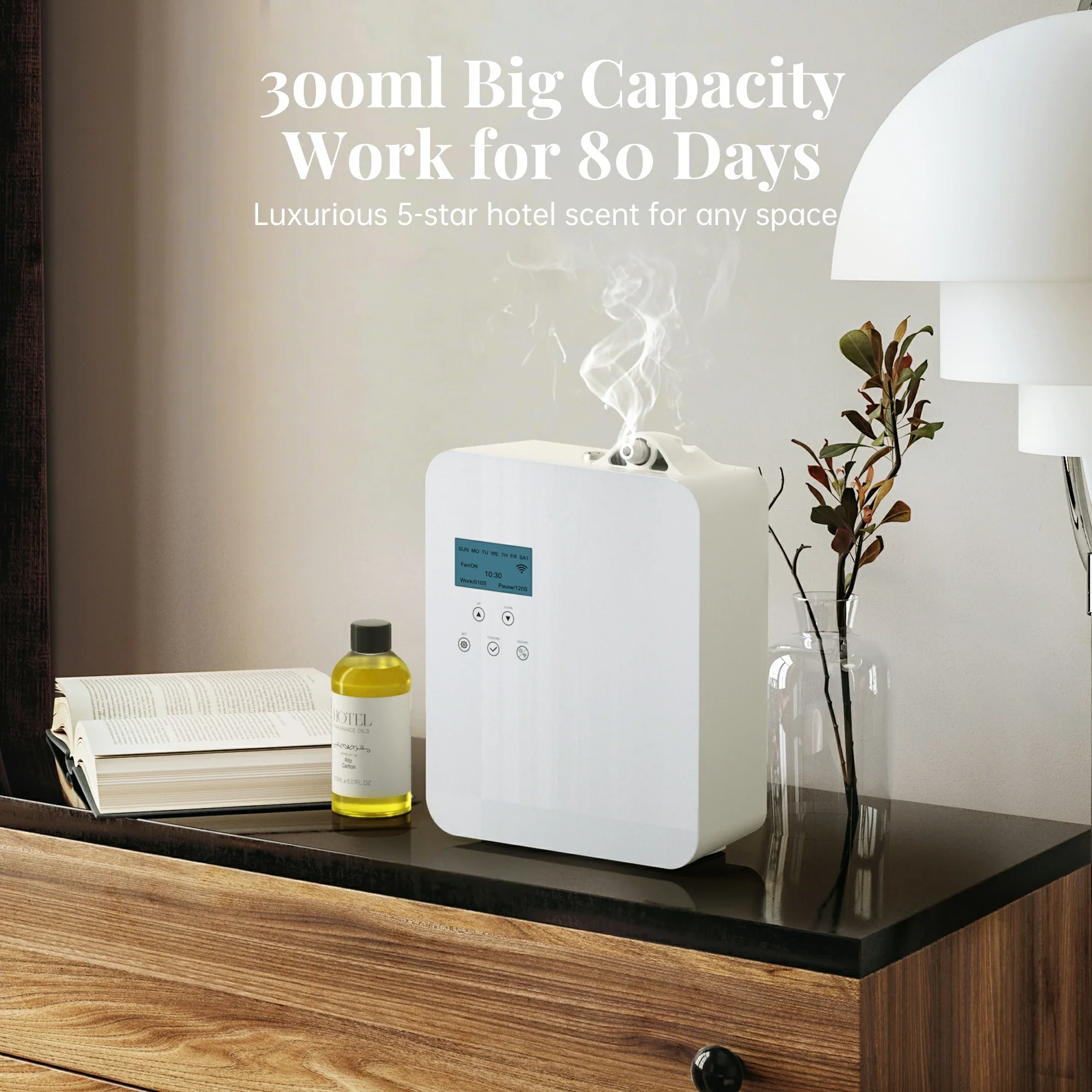 300ml Commercial Diffuser for Hotel, Spa, Office Without Water