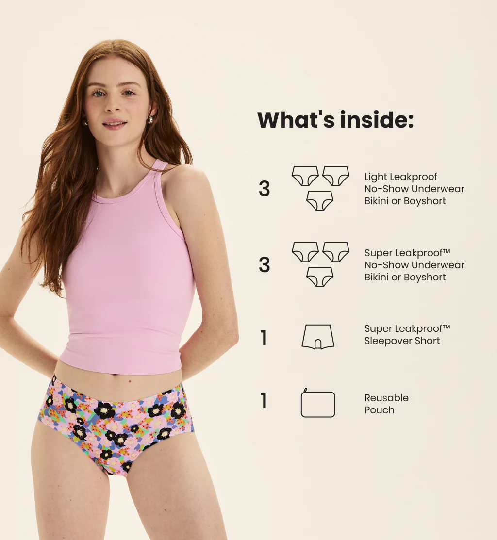 First Period Kit - Boyshort