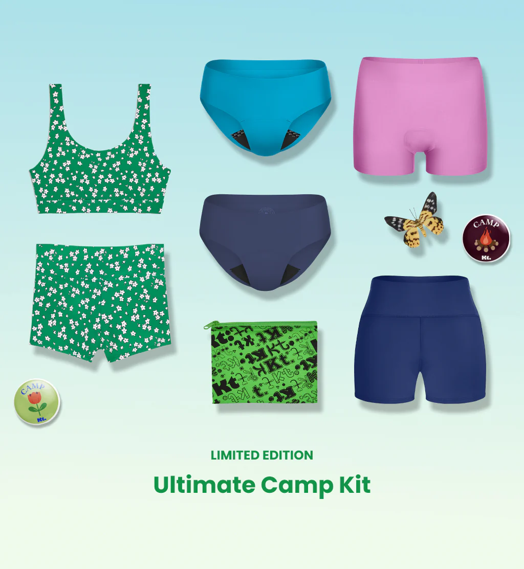 Ultimate Camp Kit- Two Piece Swim & Bikini Underwear