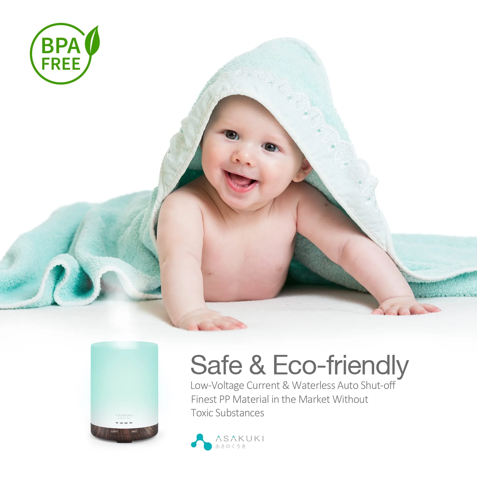 Dew Plus Black Wood Essential Oil Diffuser