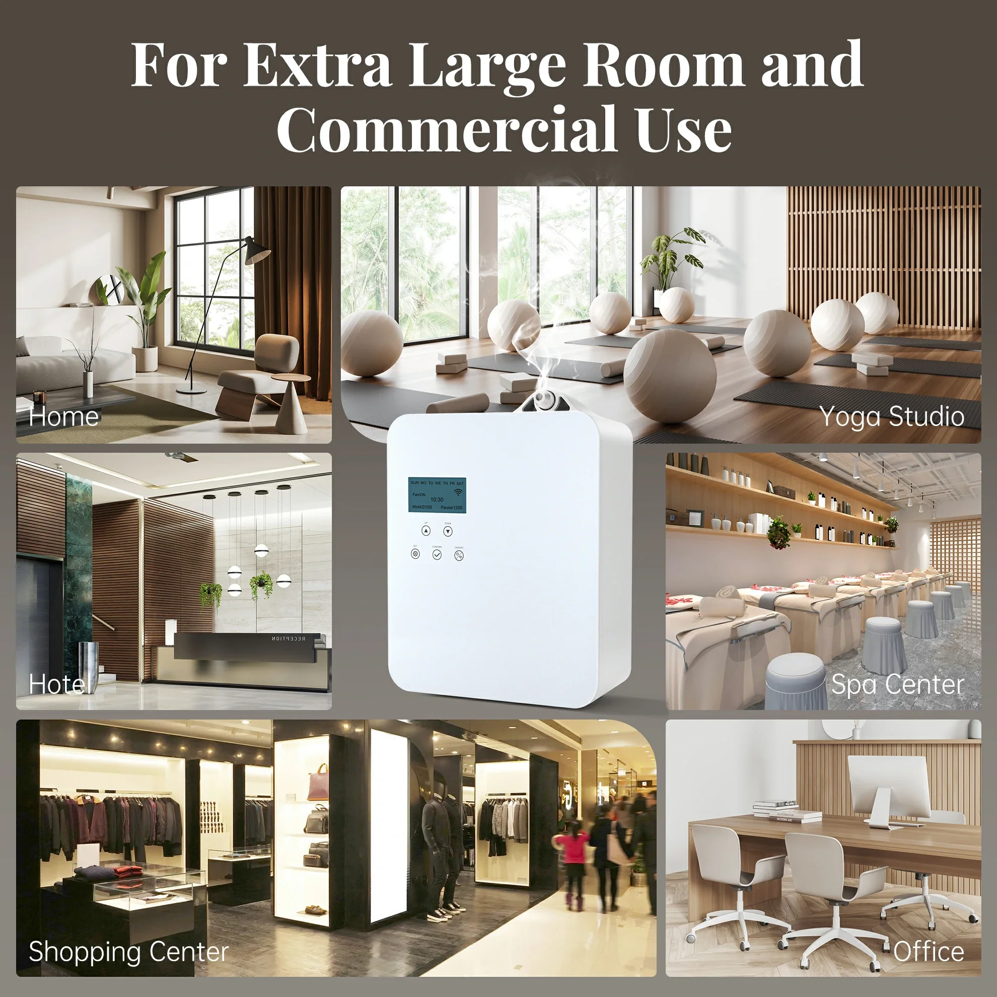 300ml Commercial Diffuser for Hotel, Spa, Office Without Water