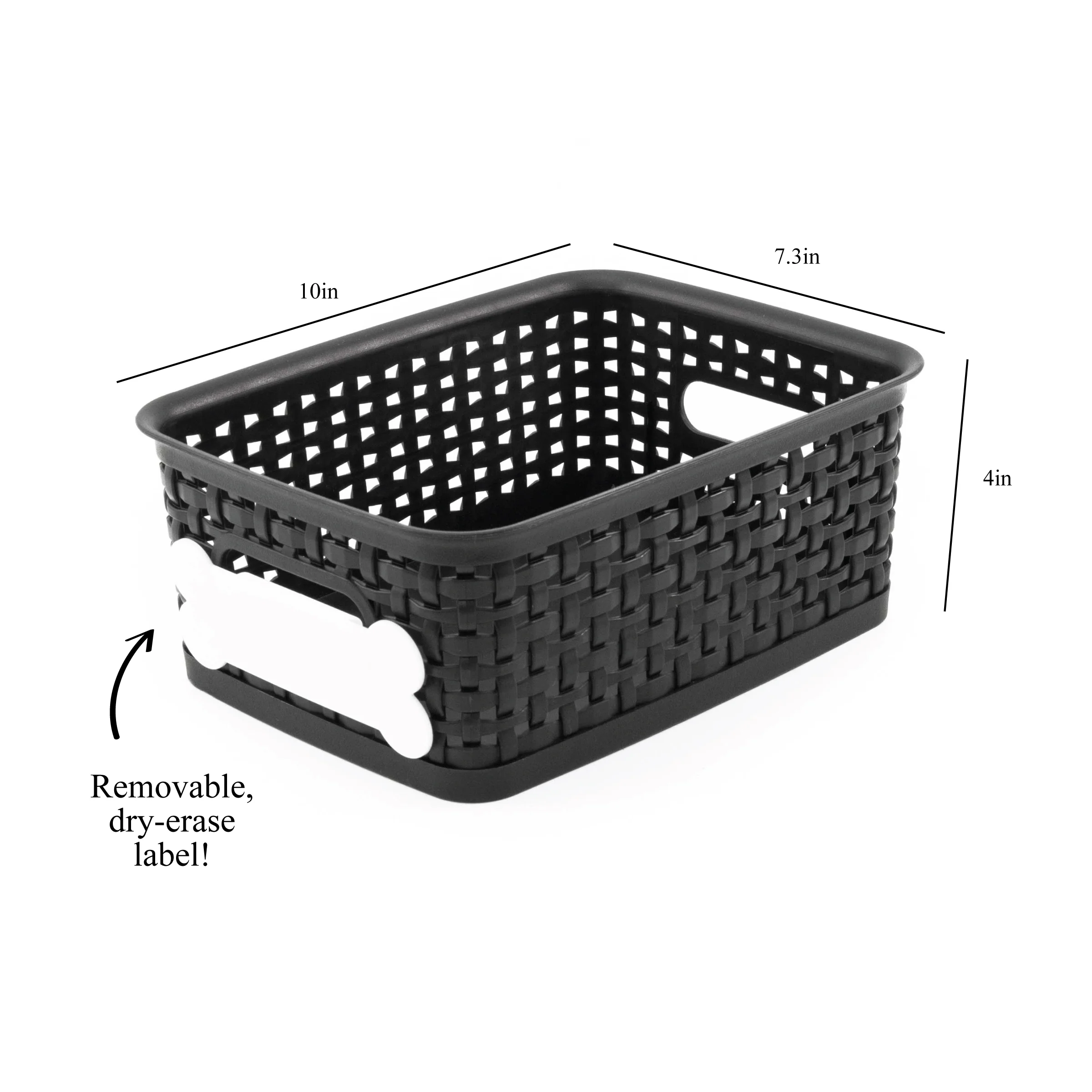 Dogbone Label Storage Bin, Small