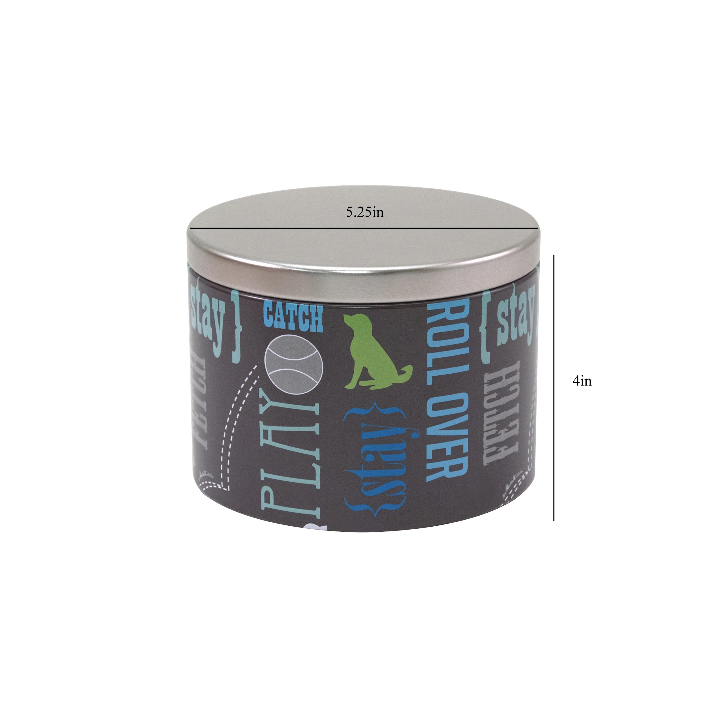Small Treat Tin, Wordplay by Macbeth