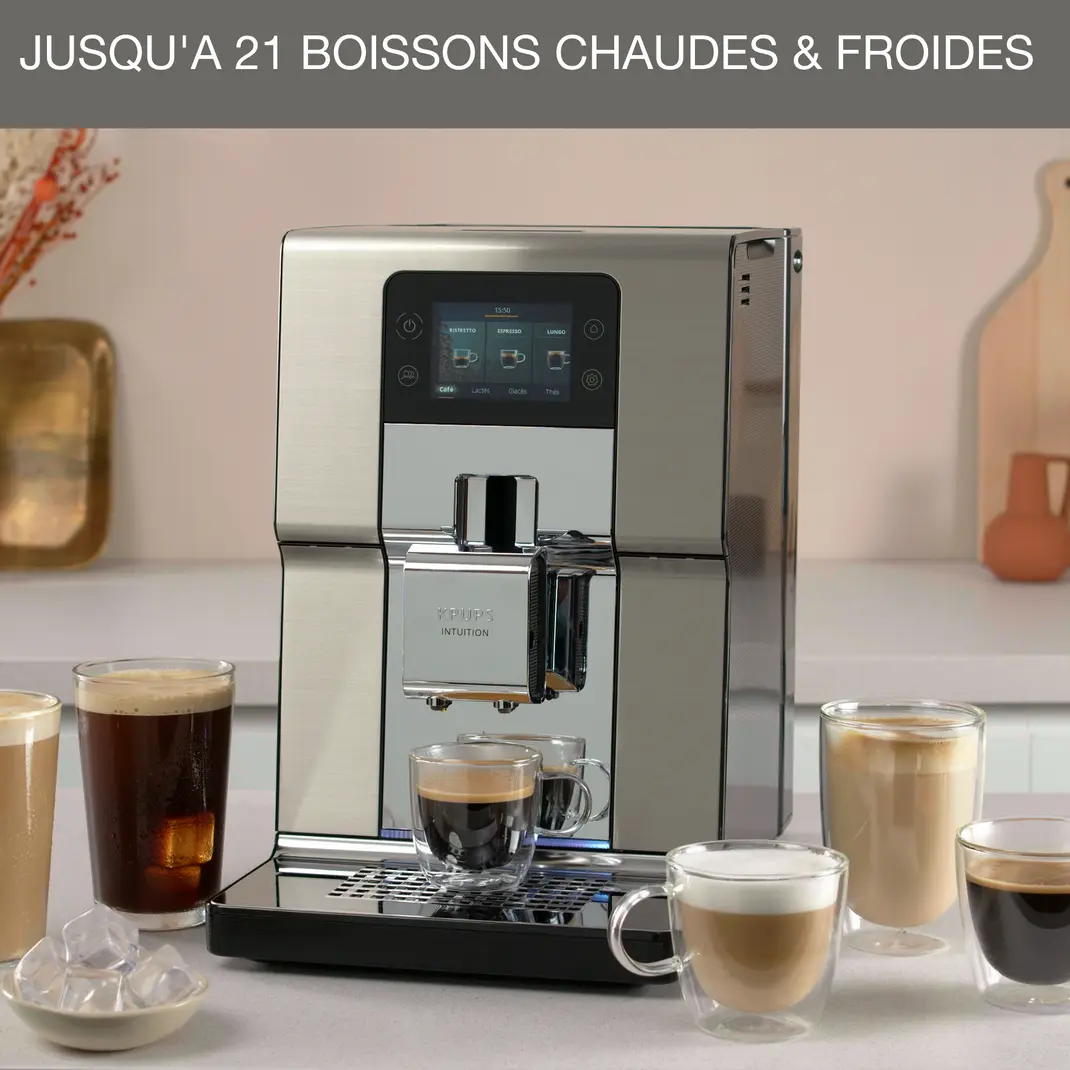 Krups Intuition Experience + Acier brossé
