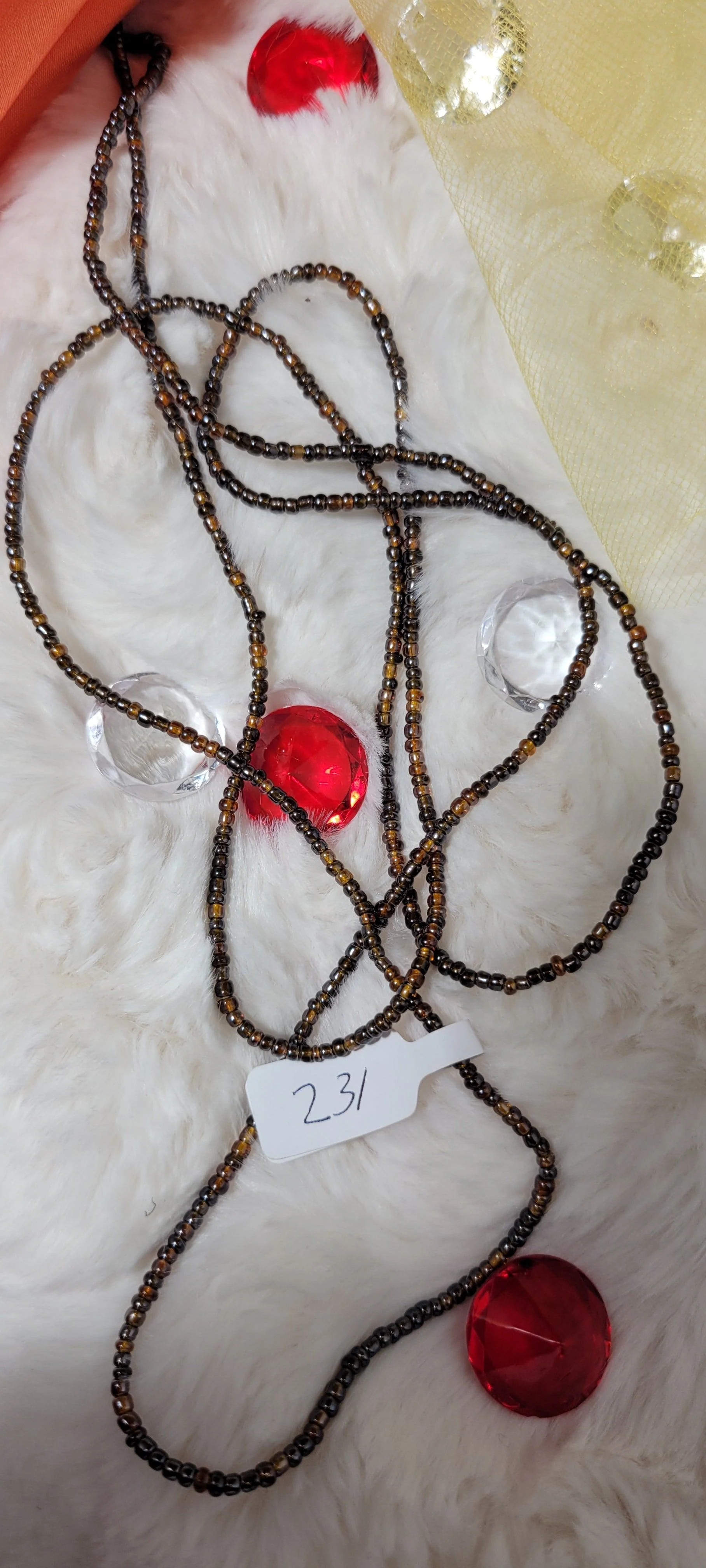 Deep Mixed Brown Toned Waist Beads