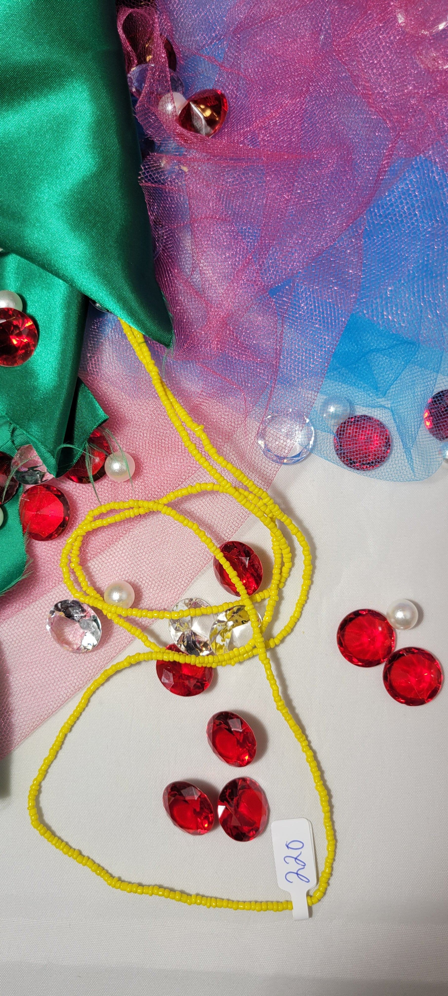 Solid Yellow Waist Beads