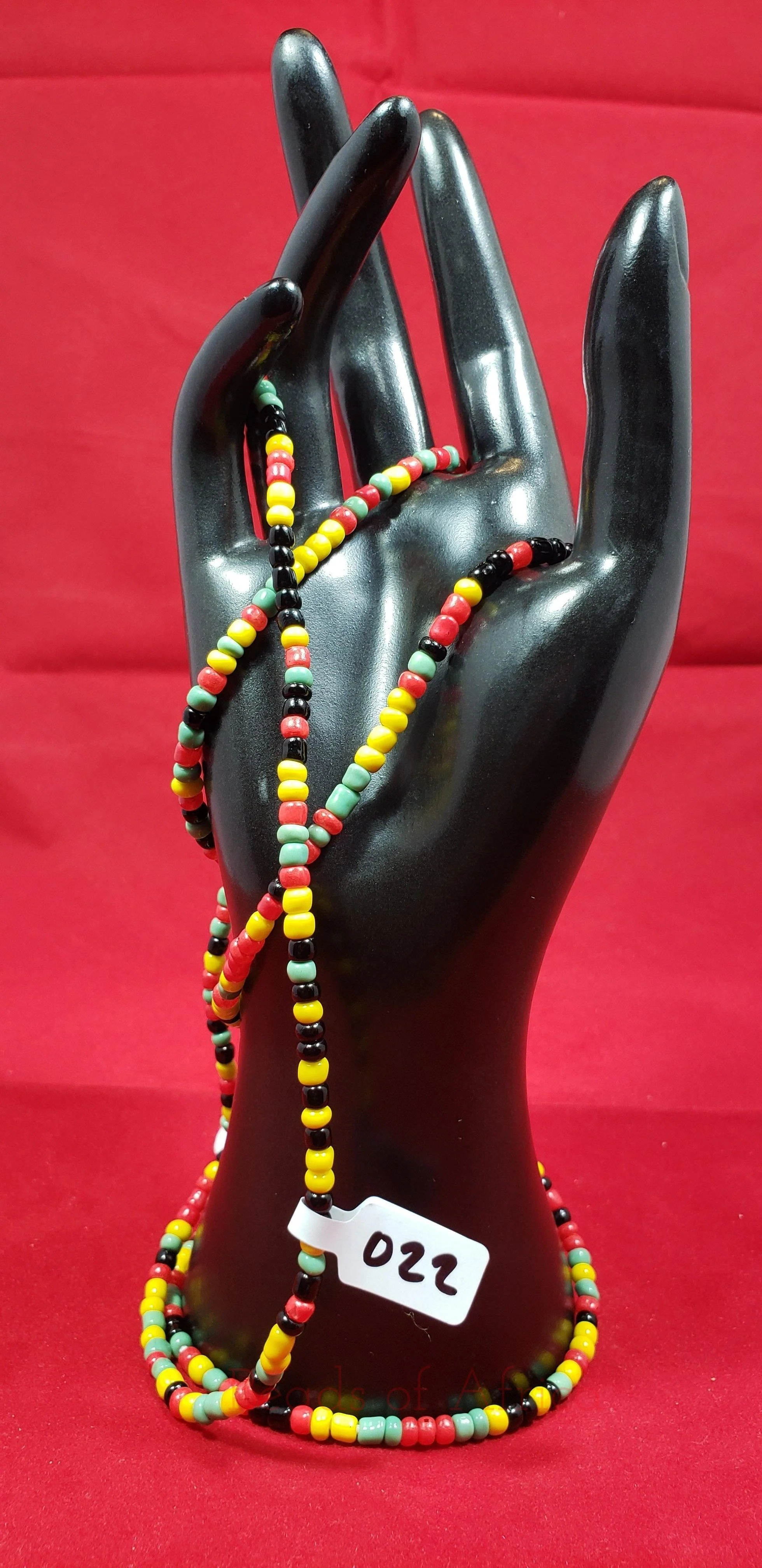 Round Multicolor Thick Ghana Waist Beads