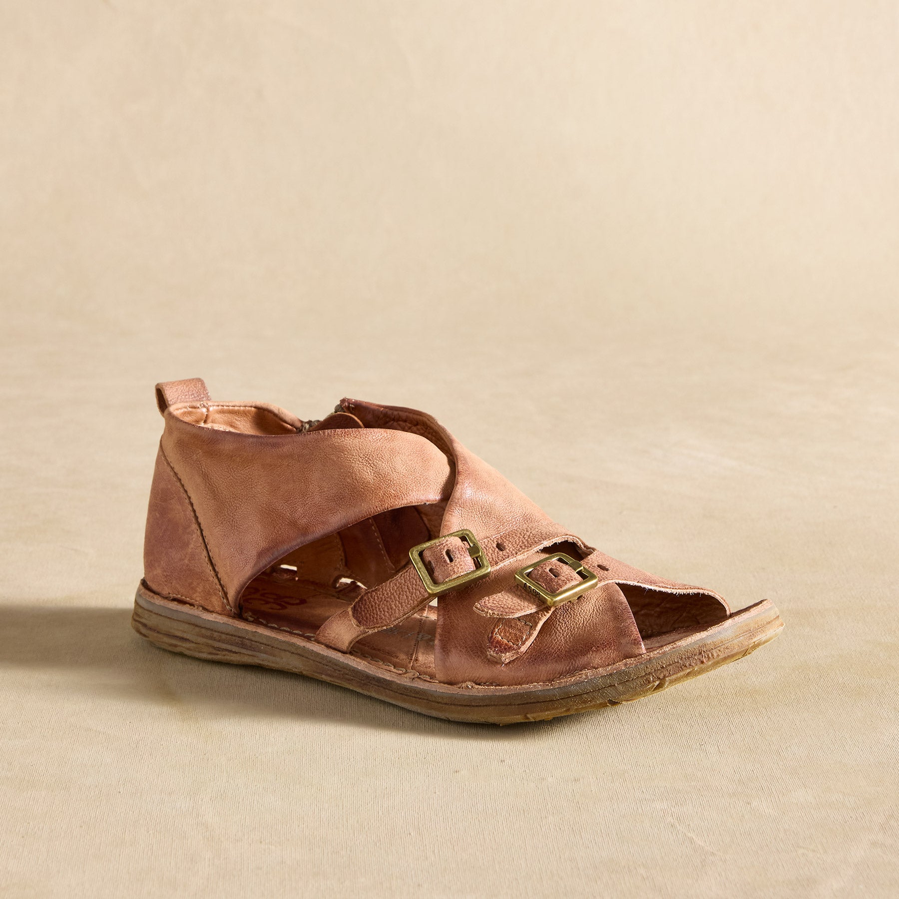 sundance-Reiley Buckle Sandal-Sundance Outlet