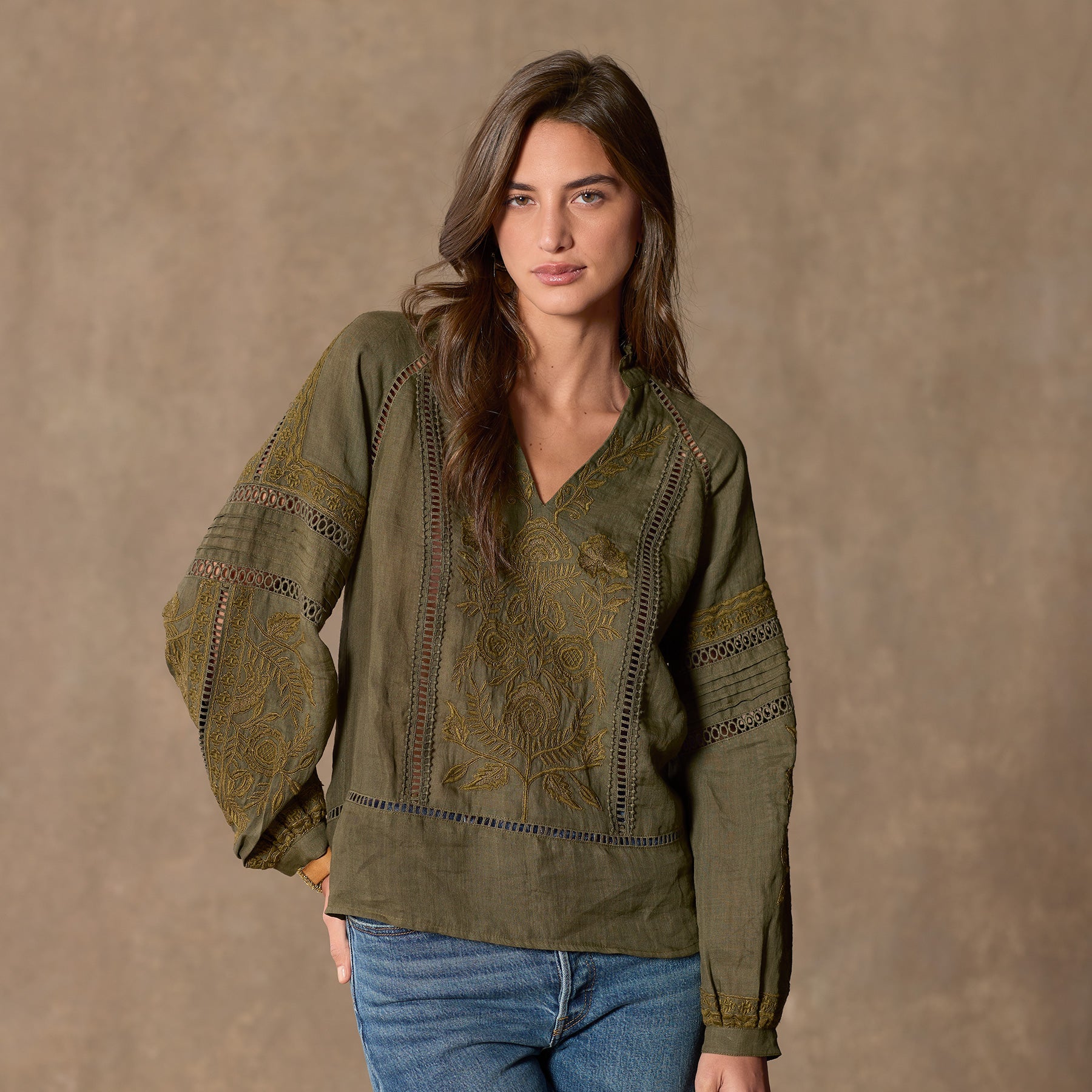 sundance-Faye Beauty Top, Petite-Sundance Outlet