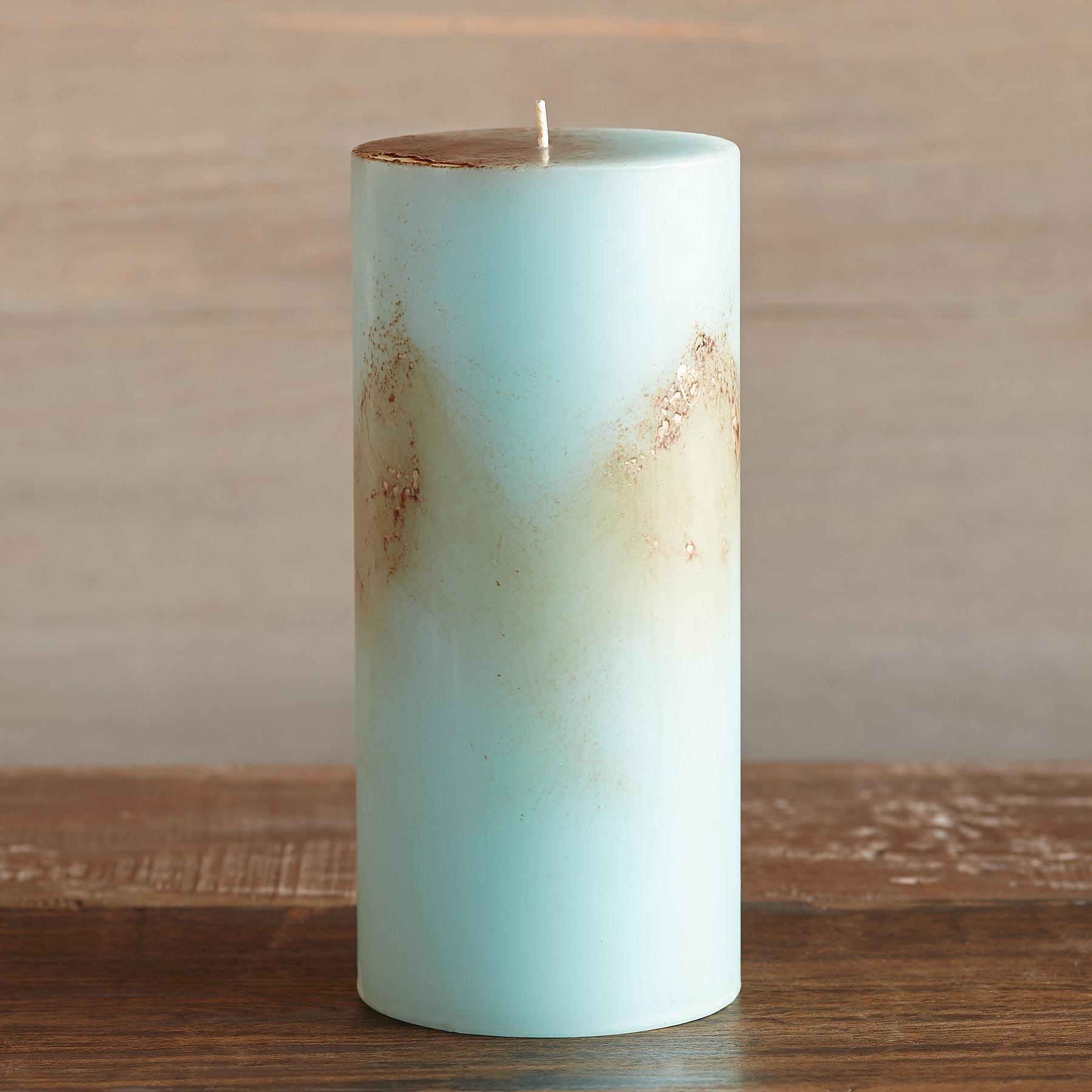 sundance-Antigua Single Wick Pillar Candle-Sundance Outlet