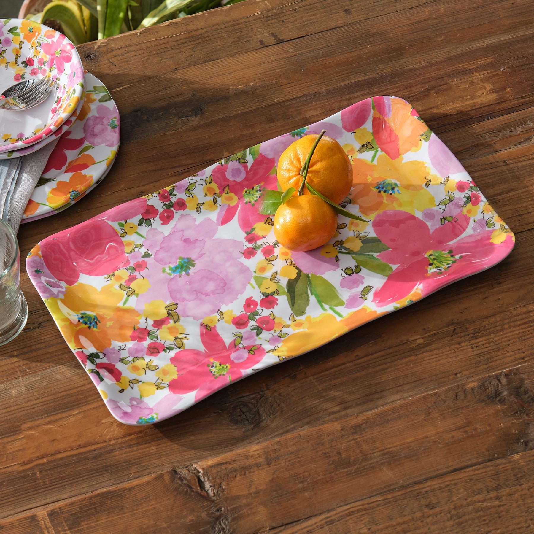 sundance-Fanciful Garden Platter-Sundance Outlet