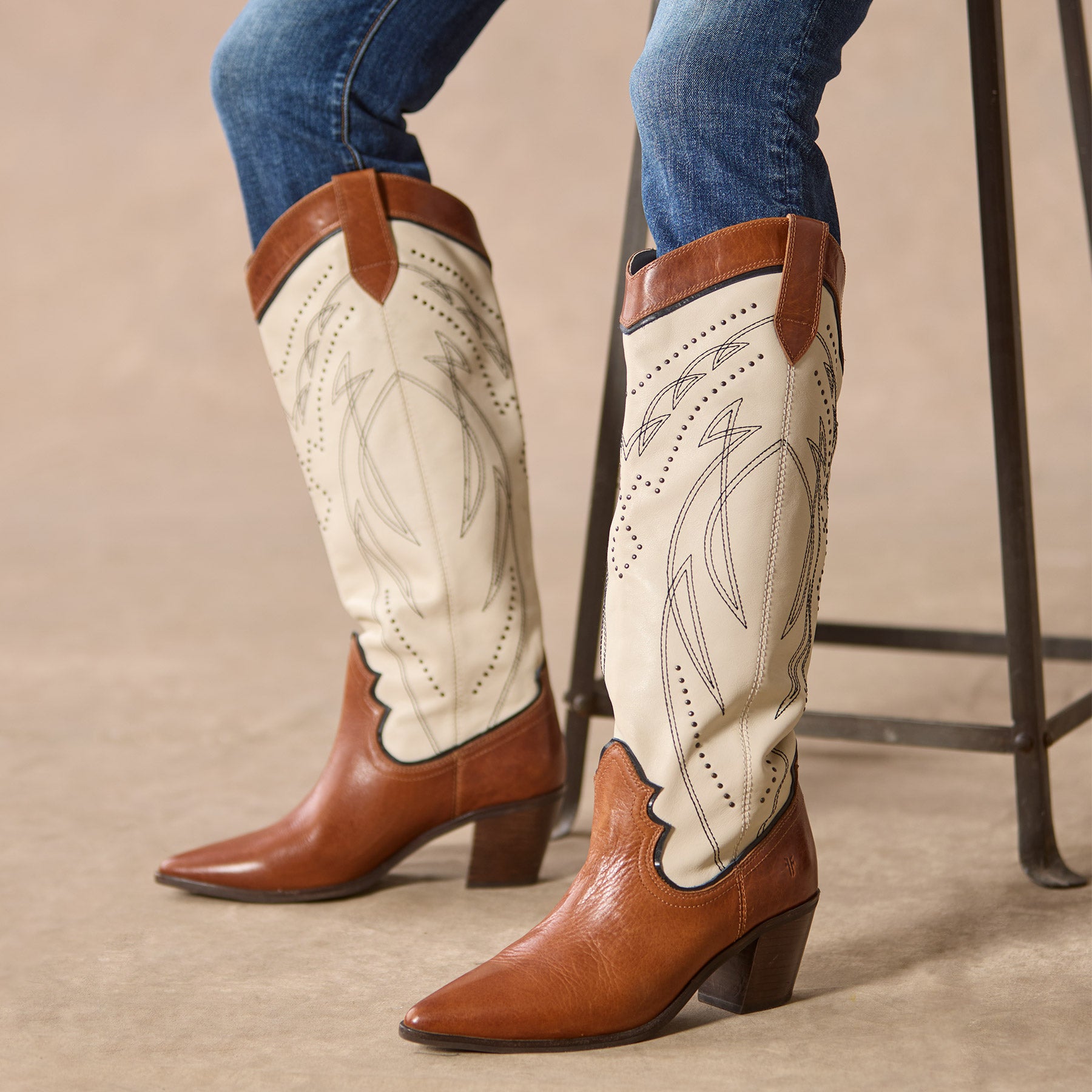 sundance-Sara Studded Boots-Sundance Outlet