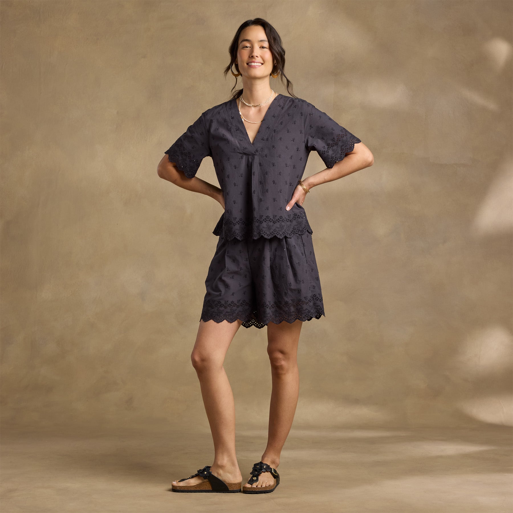 sundance-Tara Eyelet Top-Sundance Outlet