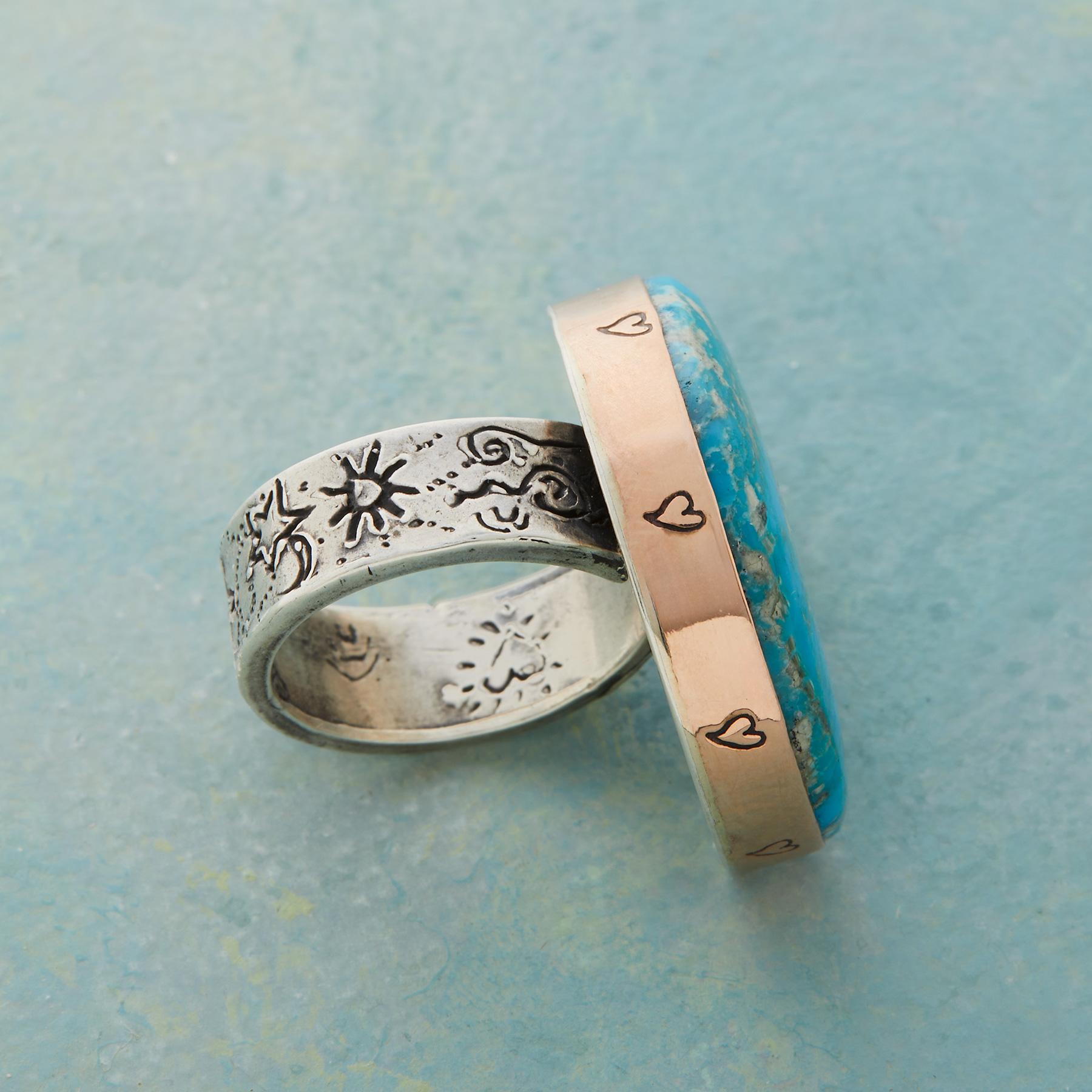 sundance-Turquoise Moon Ring-Sundance Outlet