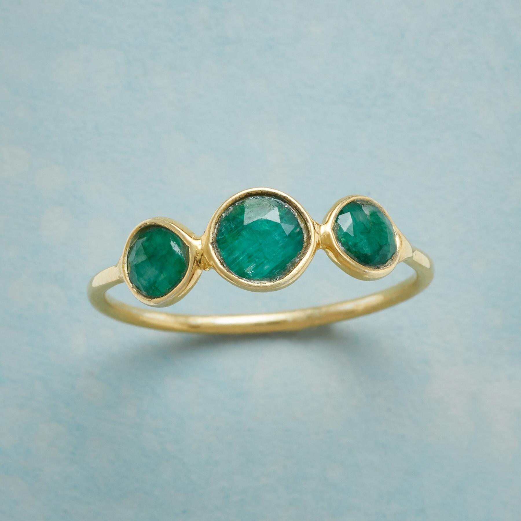 sundance-Green Trio Ring-Sundance Outlet