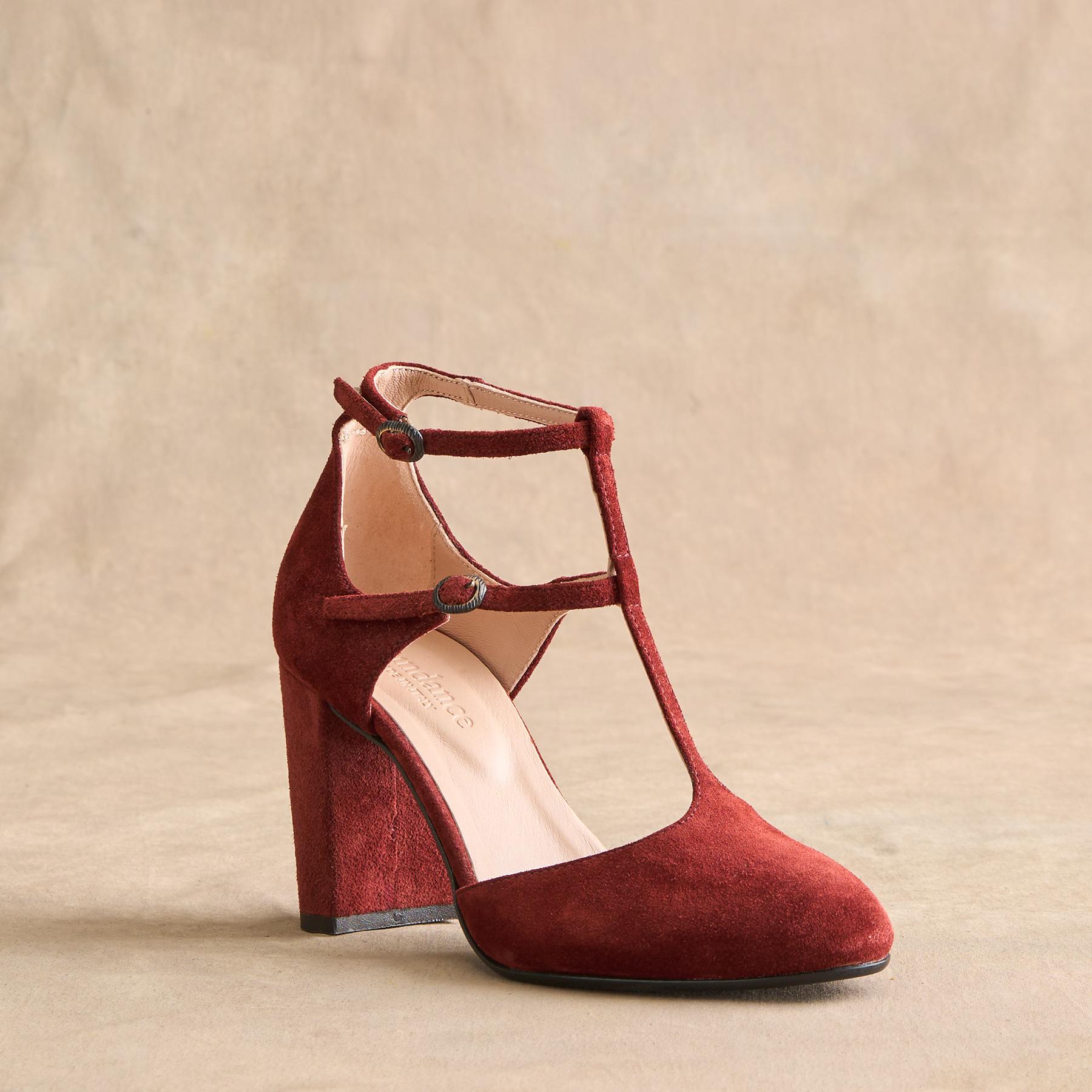 sundance-Tatiana T-Strap Heels-Sundance Outlet