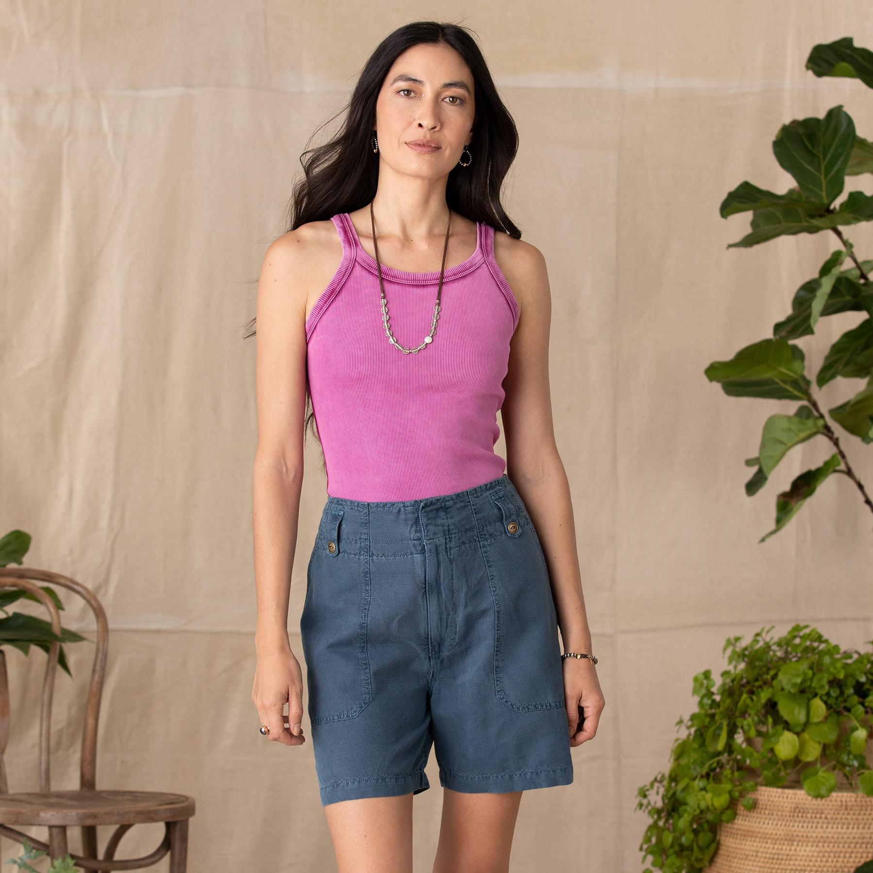 sundance-Mareesha Linen Shorts-Sundance Outlet