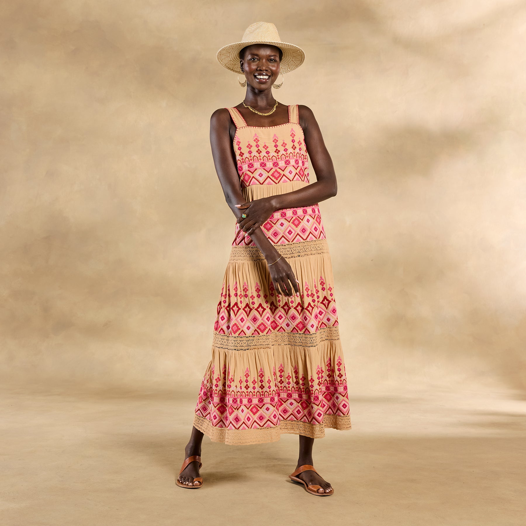 sundance-Garden Sunset Dress-Sundance Outlet
