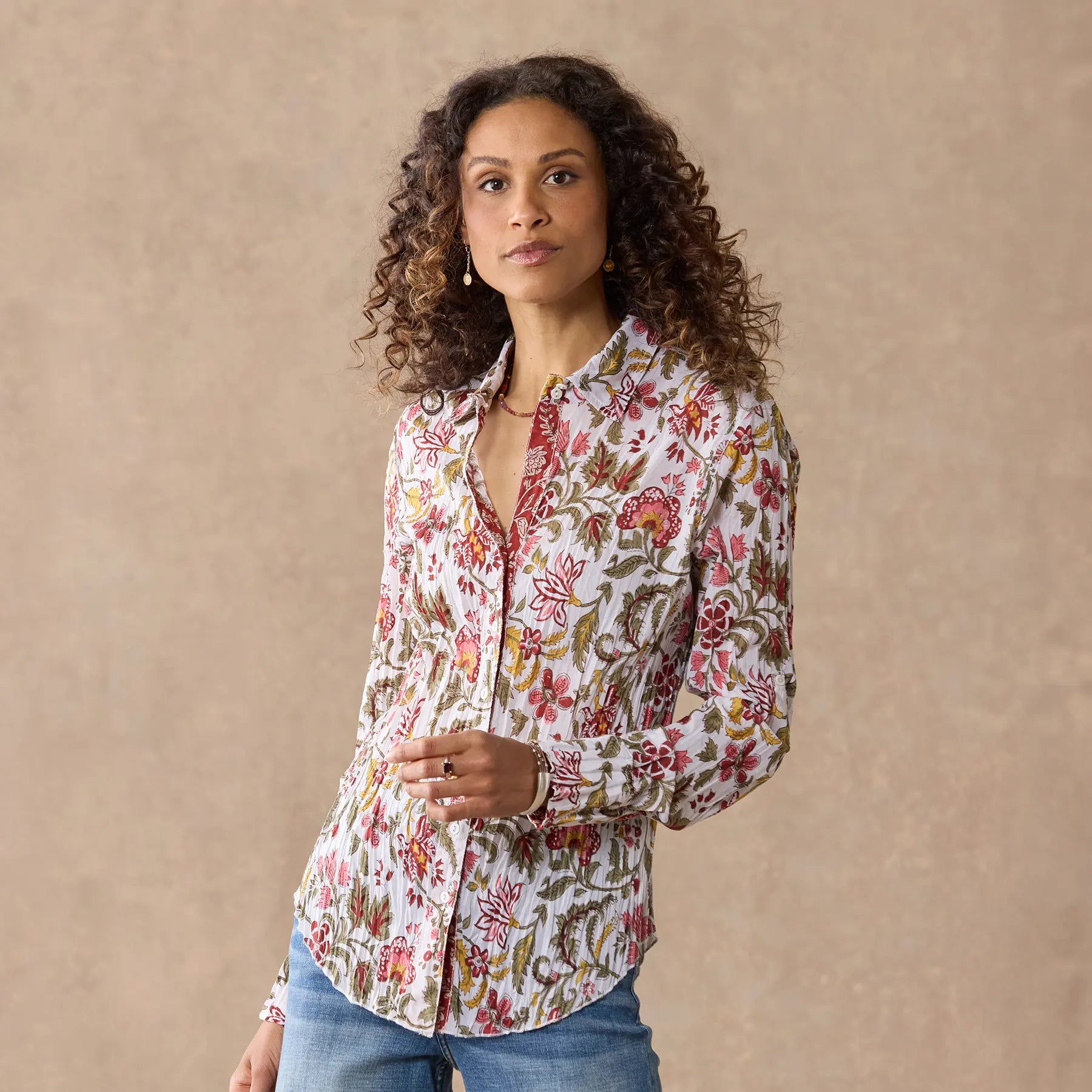sundance-Forever Bloom Shirt-Sundance Outlet
