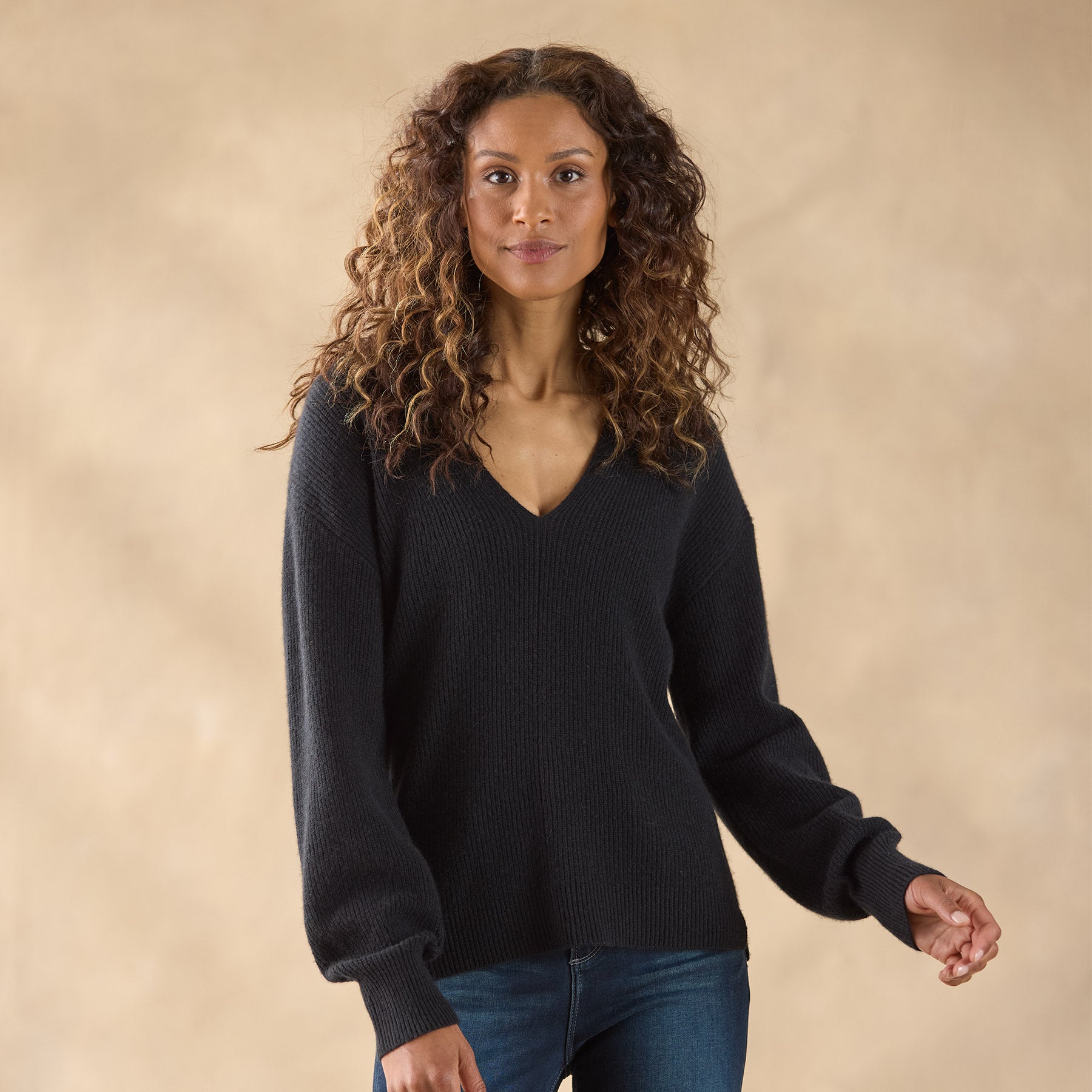 sundance-Daniela Cashmere Sweater, Petite-Sundance Outlet