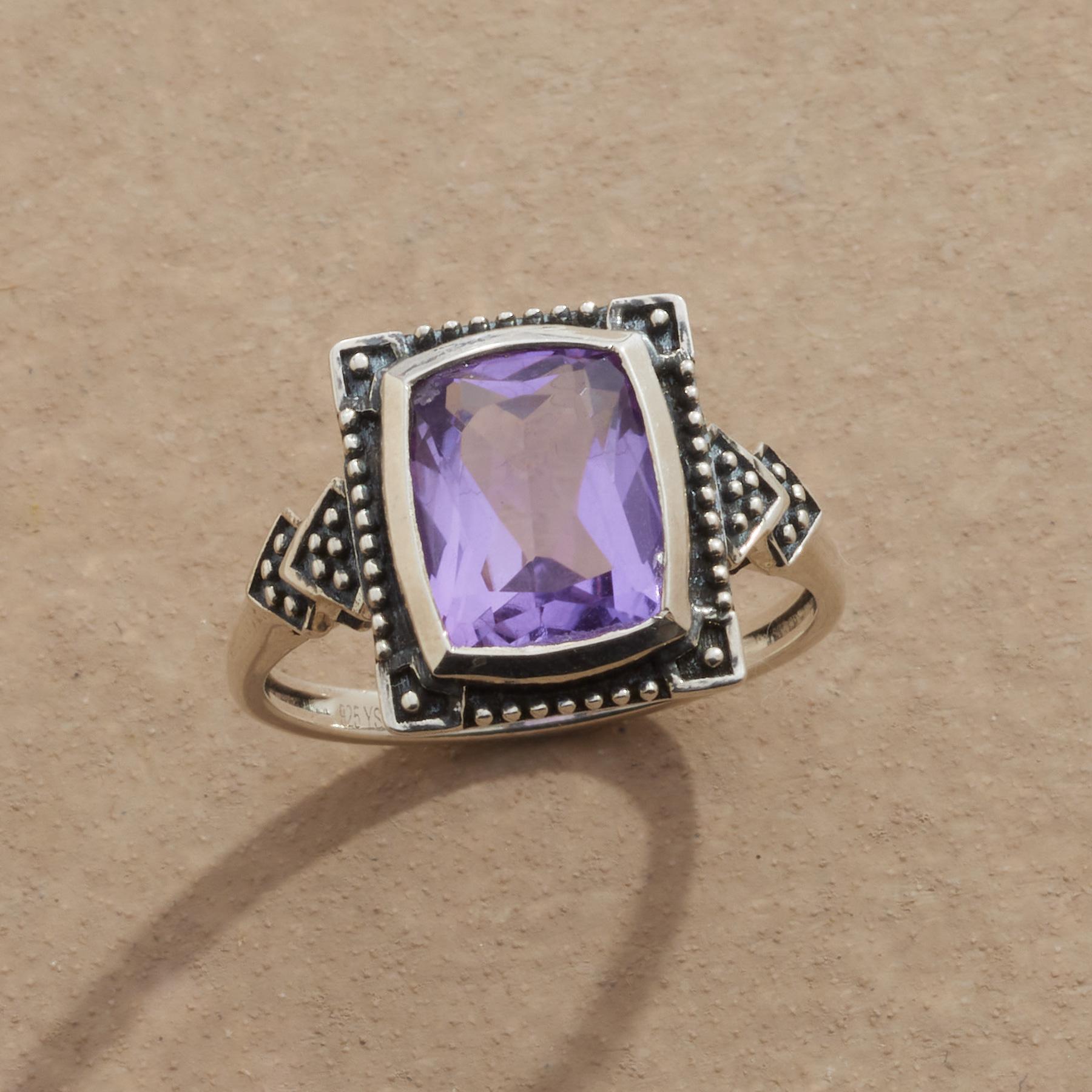sundance-Renee Amethyst Ring-Sundance Outlet