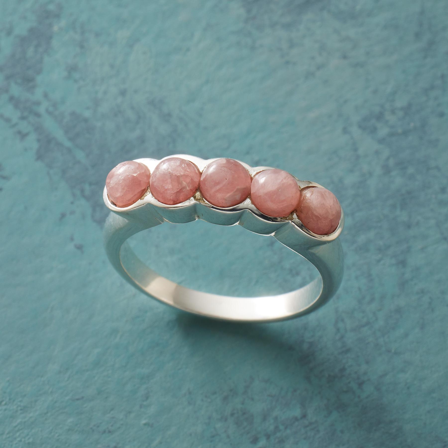 sundance-Resonating Rhodochrosite Ring-Sundance Outlet