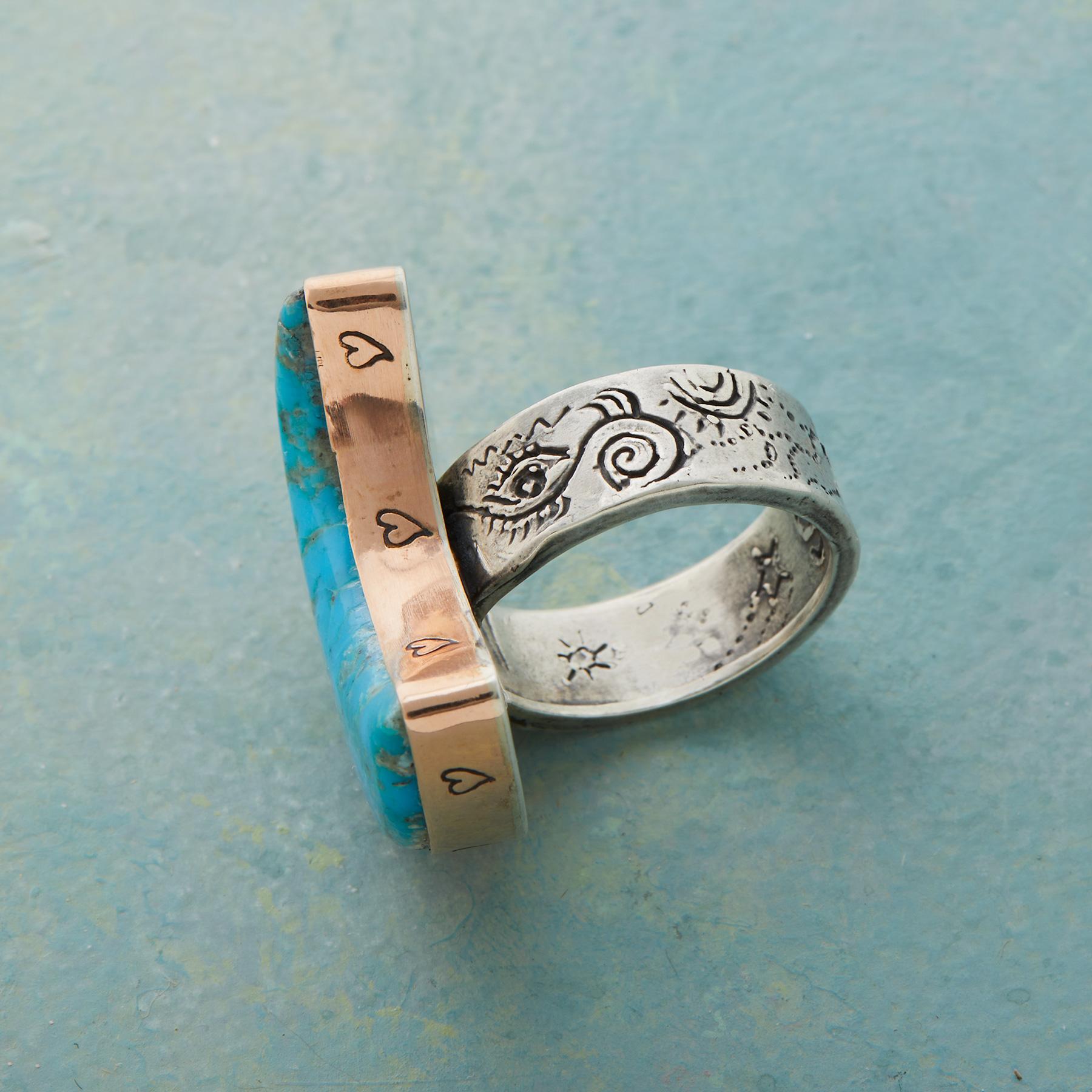 sundance-Turquoise Moon Ring-Sundance Outlet