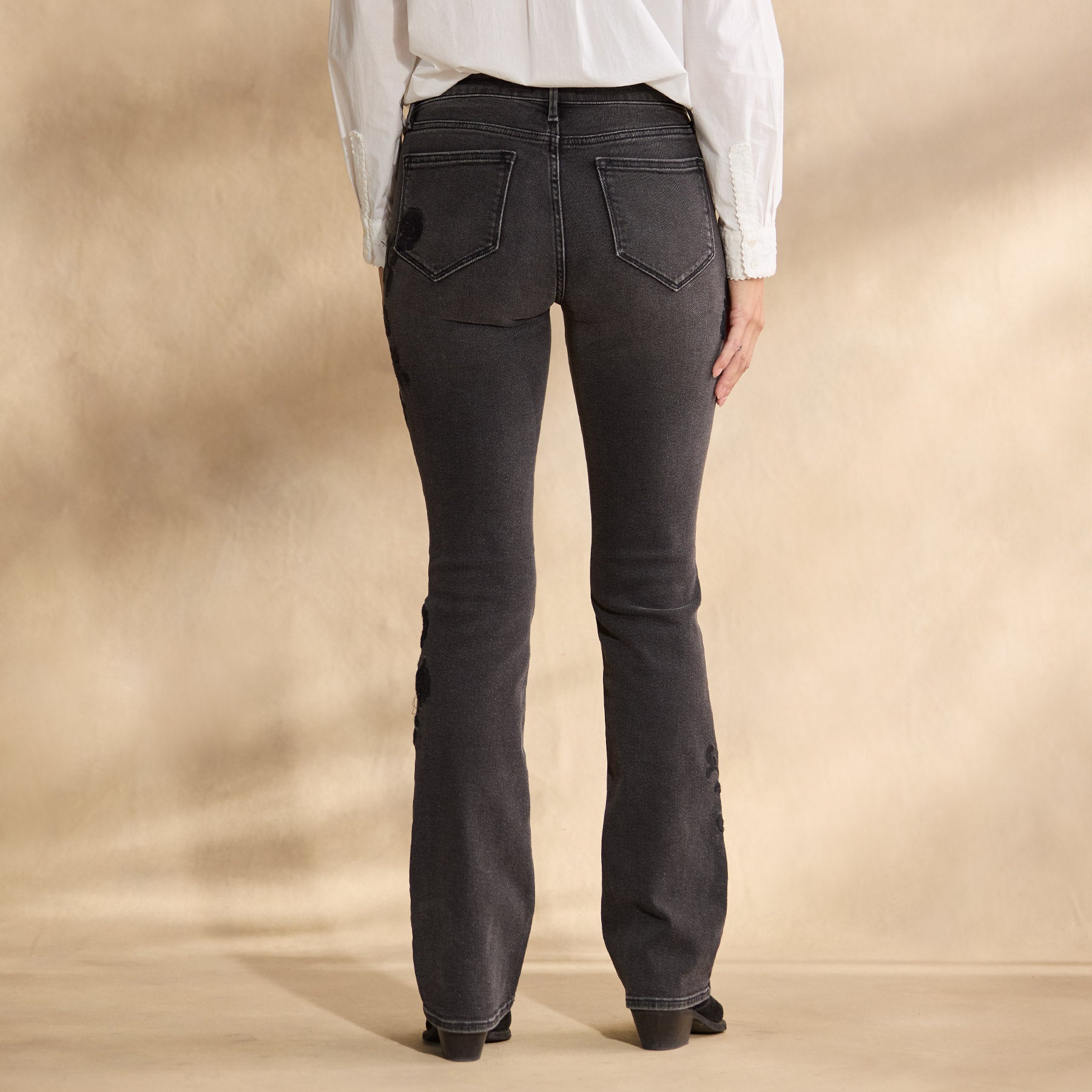 sundance-Janis Embroidered Kelly Jeans-Sundance Outlet
