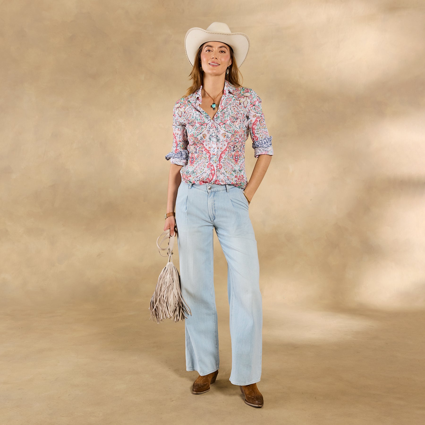 sundance-Geranium Shirt-Sundance Outlet