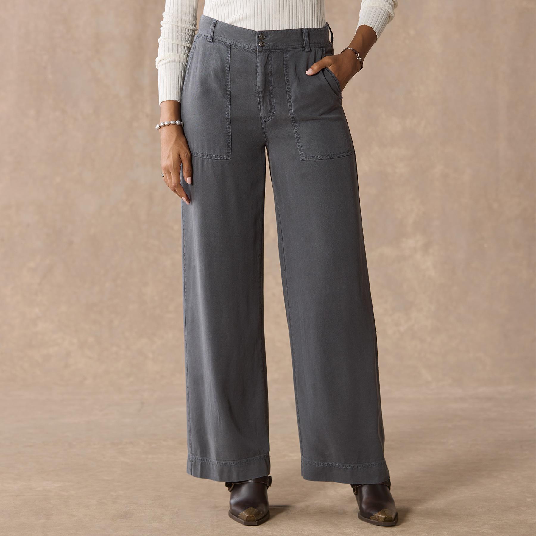 sundance-Linden Tencel Pants-Sundance Outlet