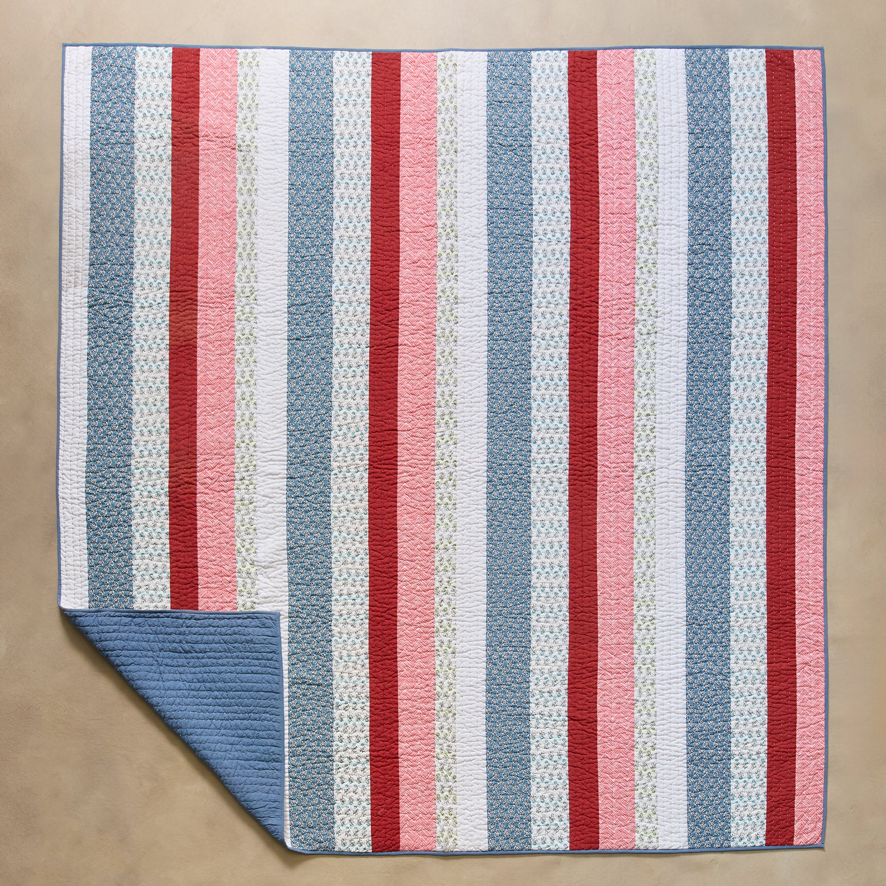 sundance-Patchwork Melody Quilt-Sundance Outlet