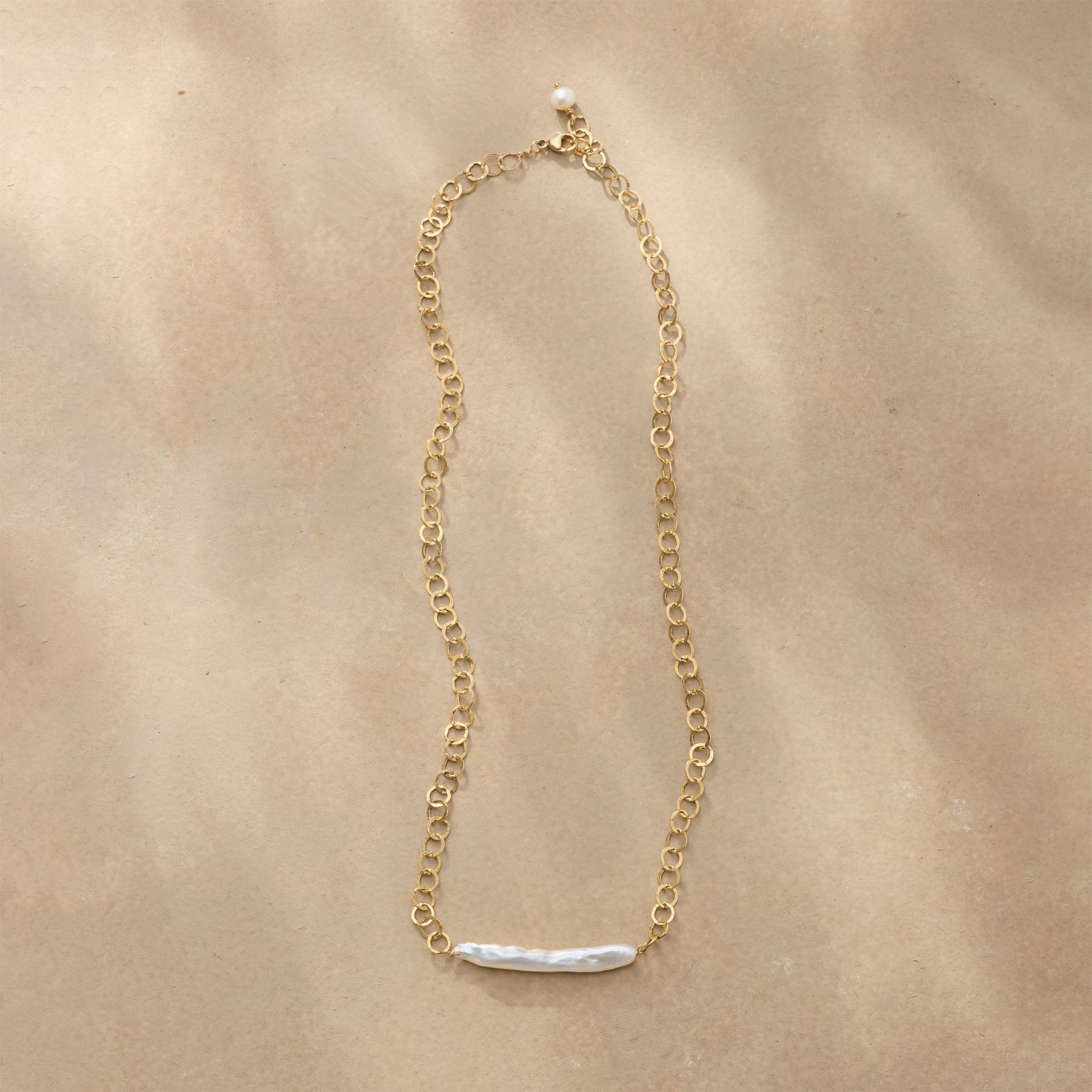 sundance-Horizon Pearl Necklace-Sundance Outlet