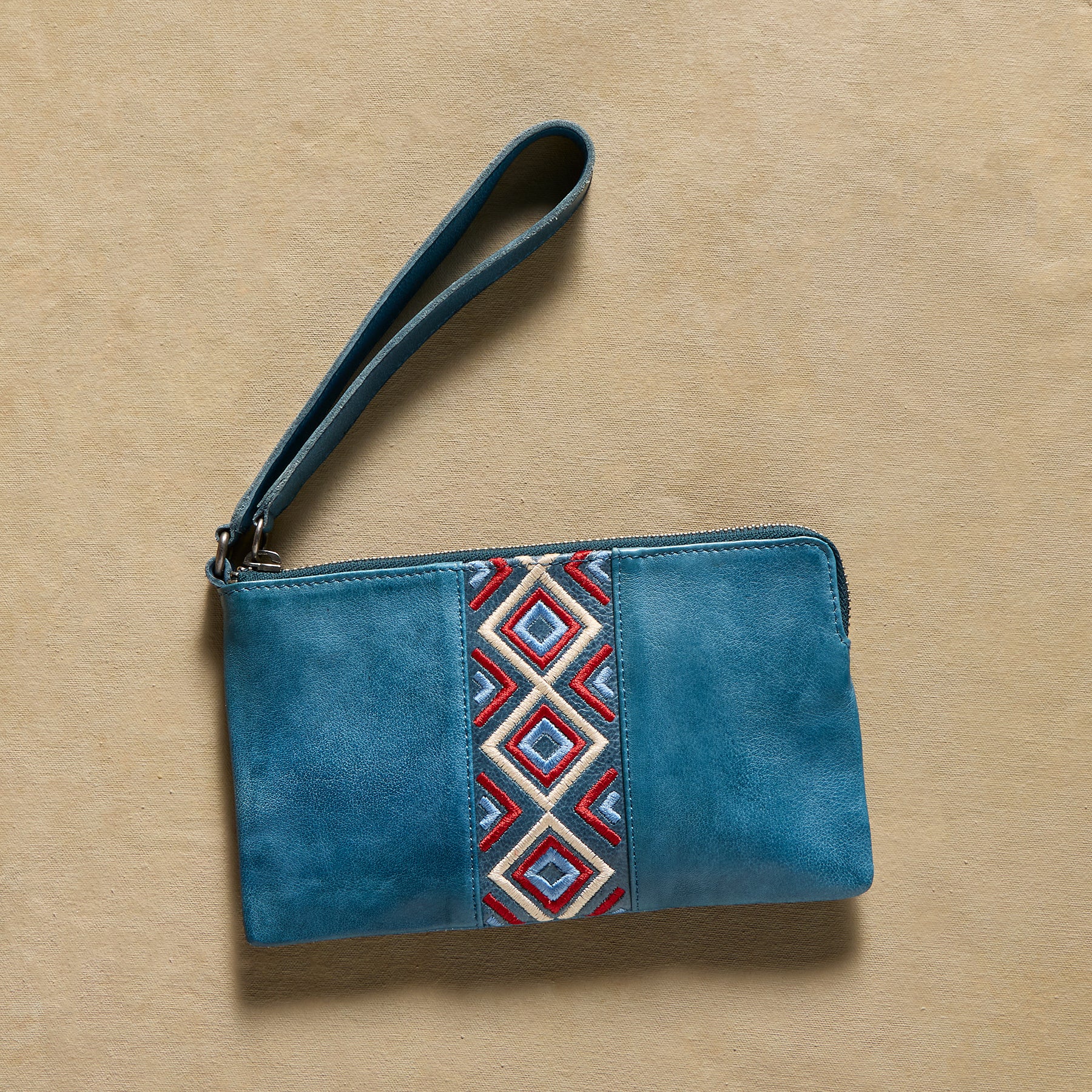 sundance-Chamiso Zippered Pouch-Sundance Outlet