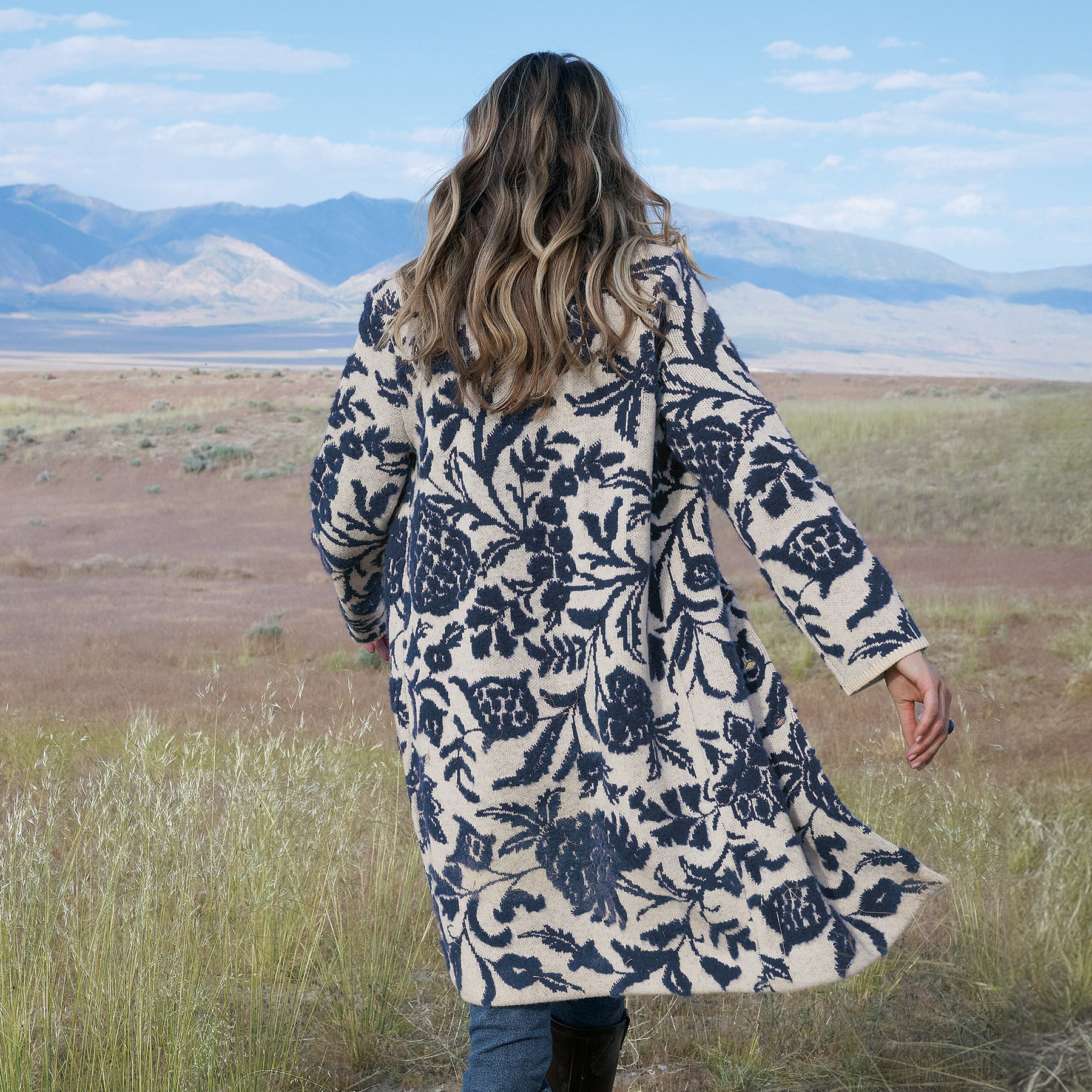 sundance-Grand Gardens Sweater Coat, Petite-Sundance Outlet