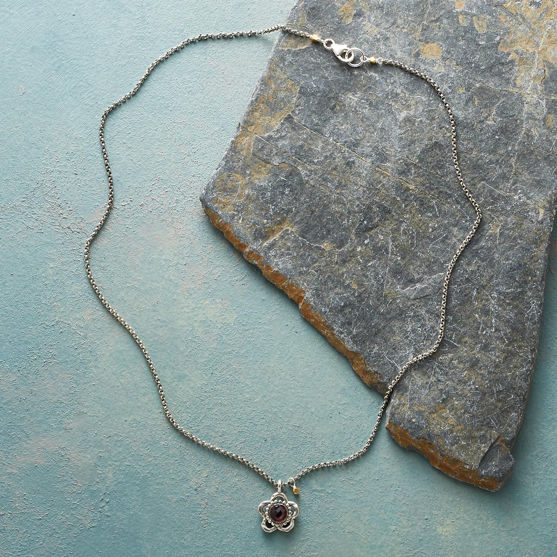 sundance-Birthstone Blossom Necklace-Sundance Outlet