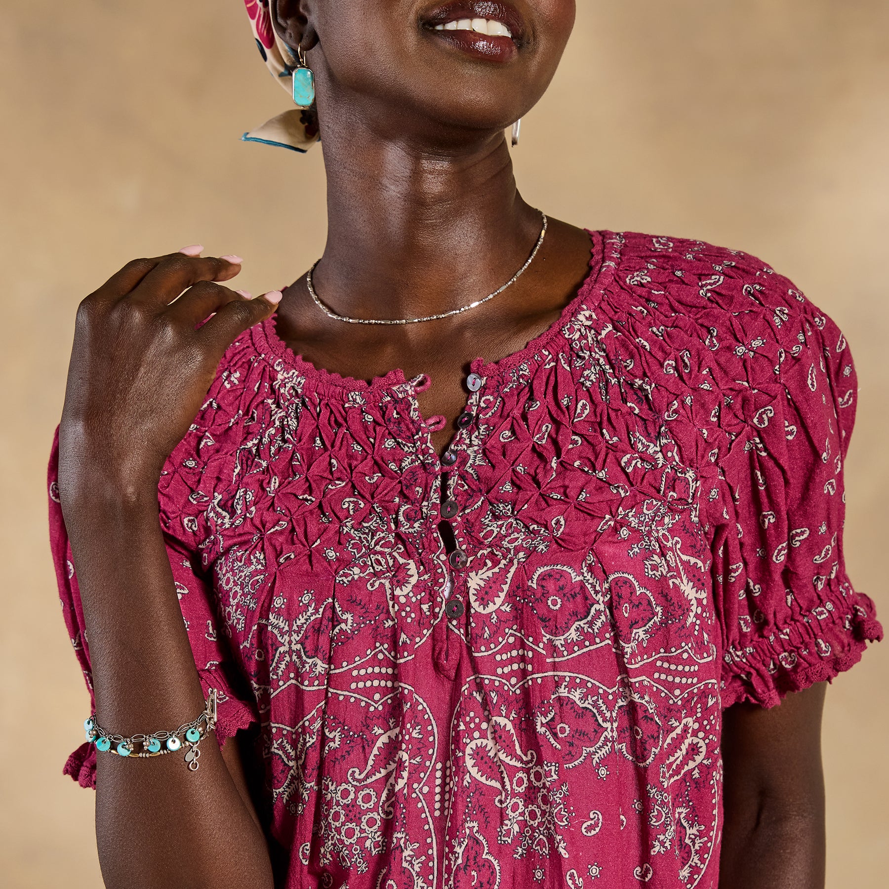 sundance-Woodrose Top-Sundance Outlet