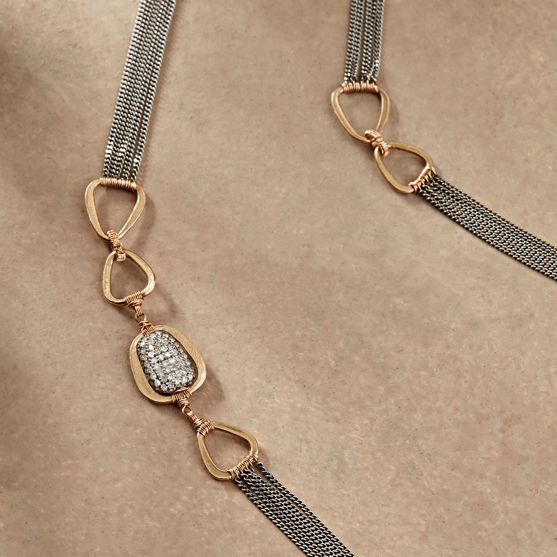 sundance-Black Tie Necklace-Sundance Outlet