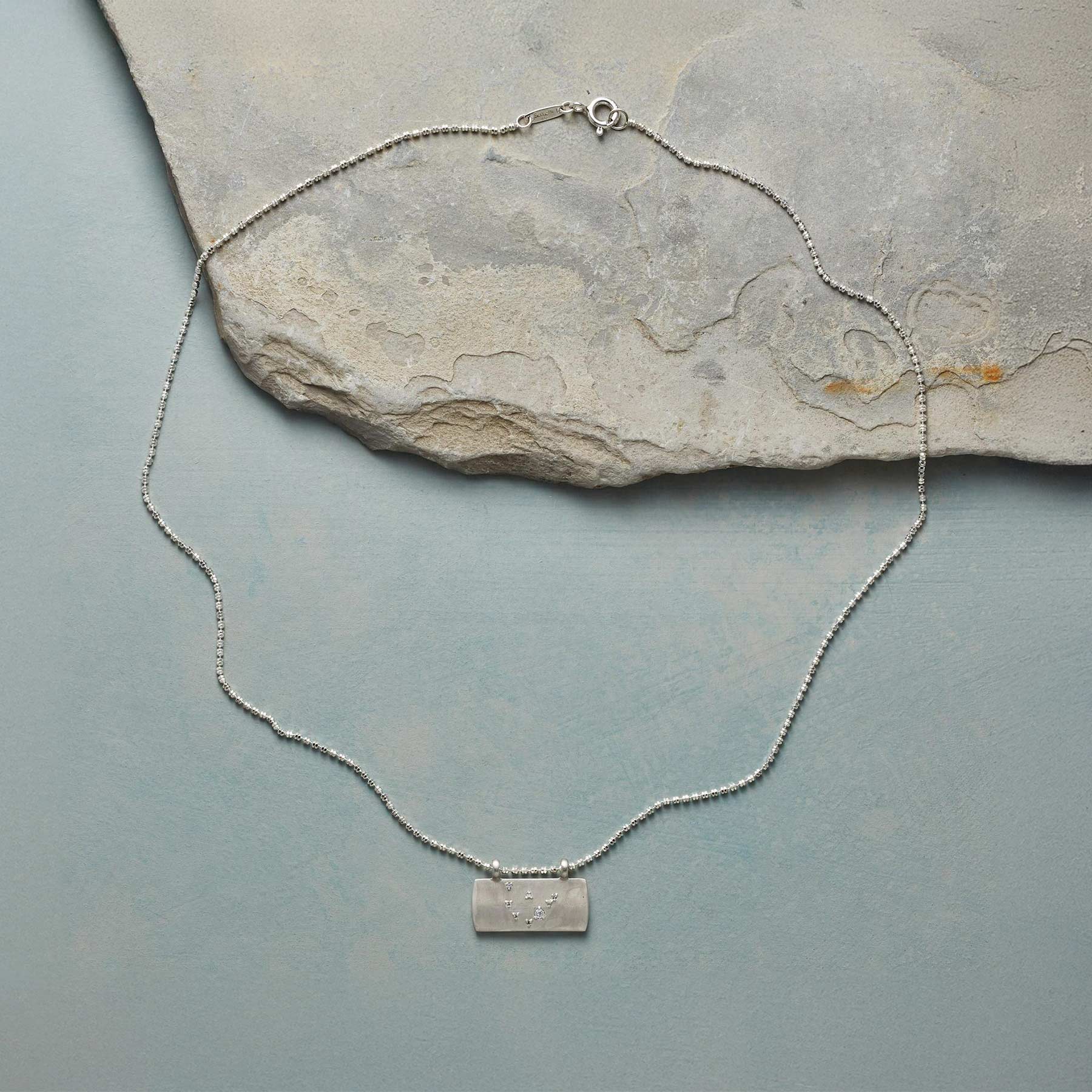 sundance-Sterling Silver Astrological Pendant Necklace-Sundance Outlet