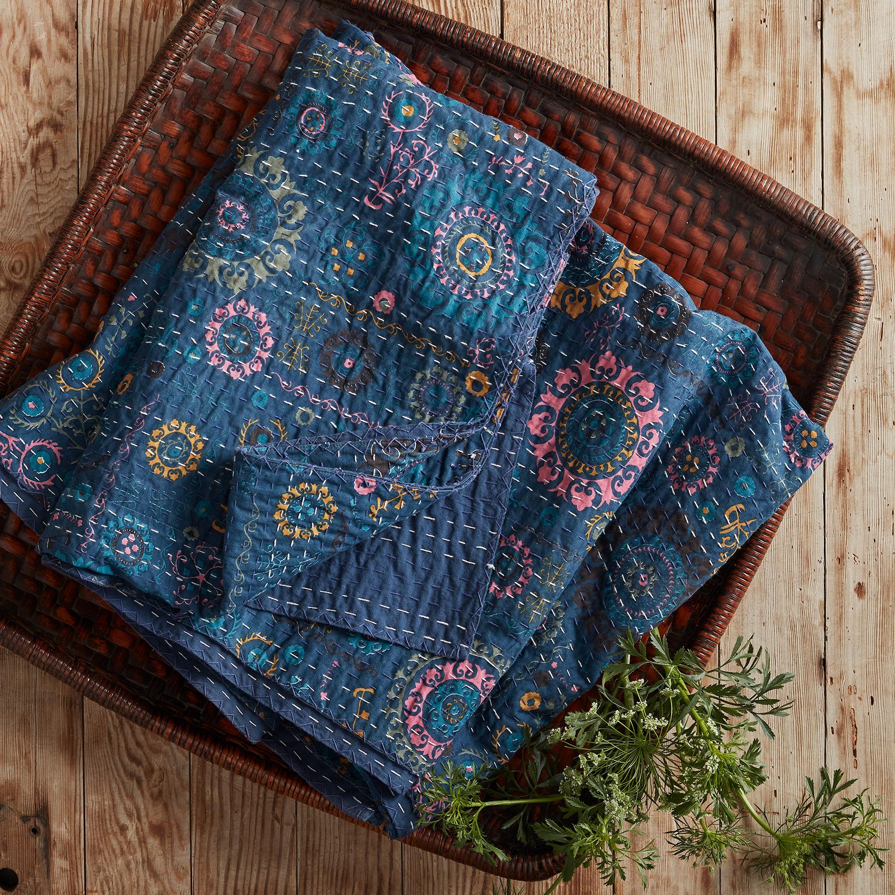 sundance-Medallion Melody Quilt-Sundance Outlet