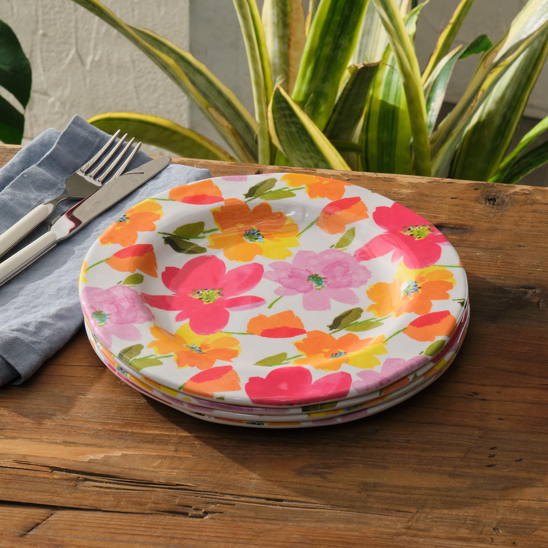 sundance-Fanciful Garden Salad Plate Set-Sundance Outlet