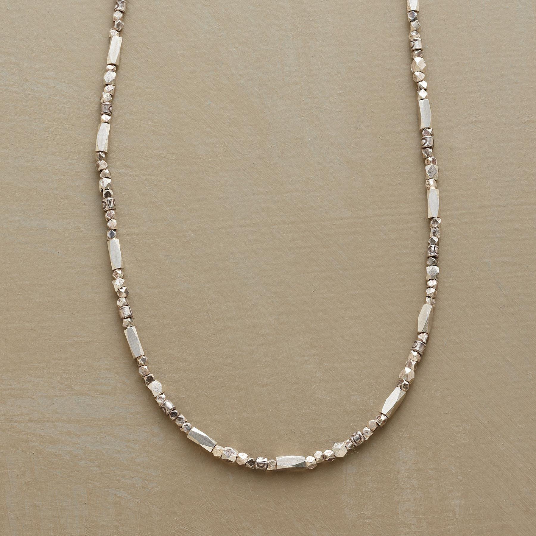 sundance-Scintillating Silver Necklace-Sundance Outlet