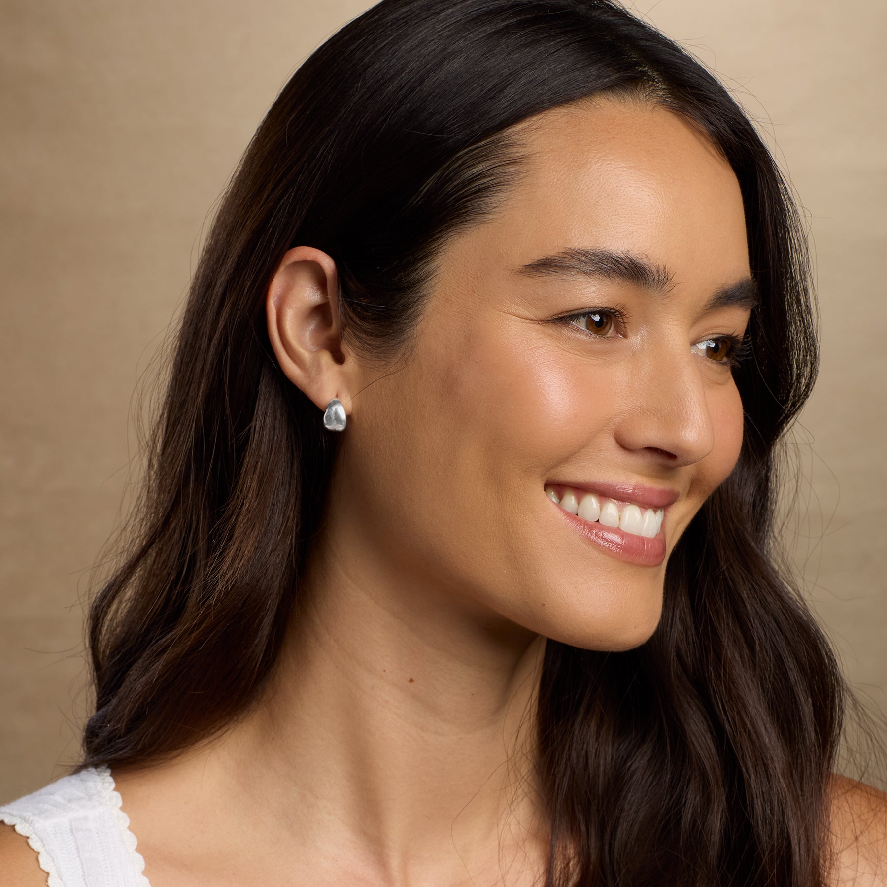 sundance-Dimpled Demi Hoops-Sundance Outlet