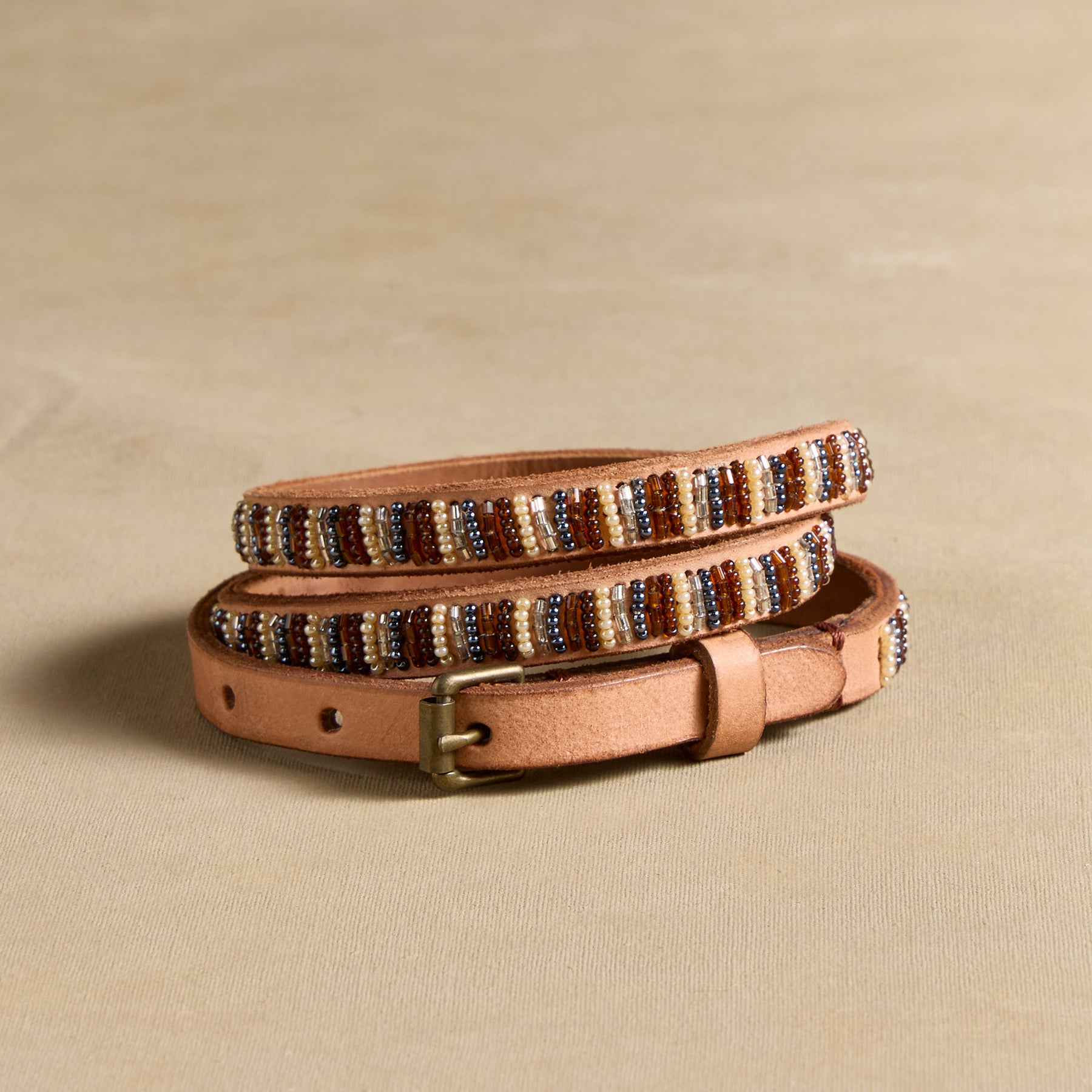 sundance-Cormac Beaded Belt-Sundance Outlet