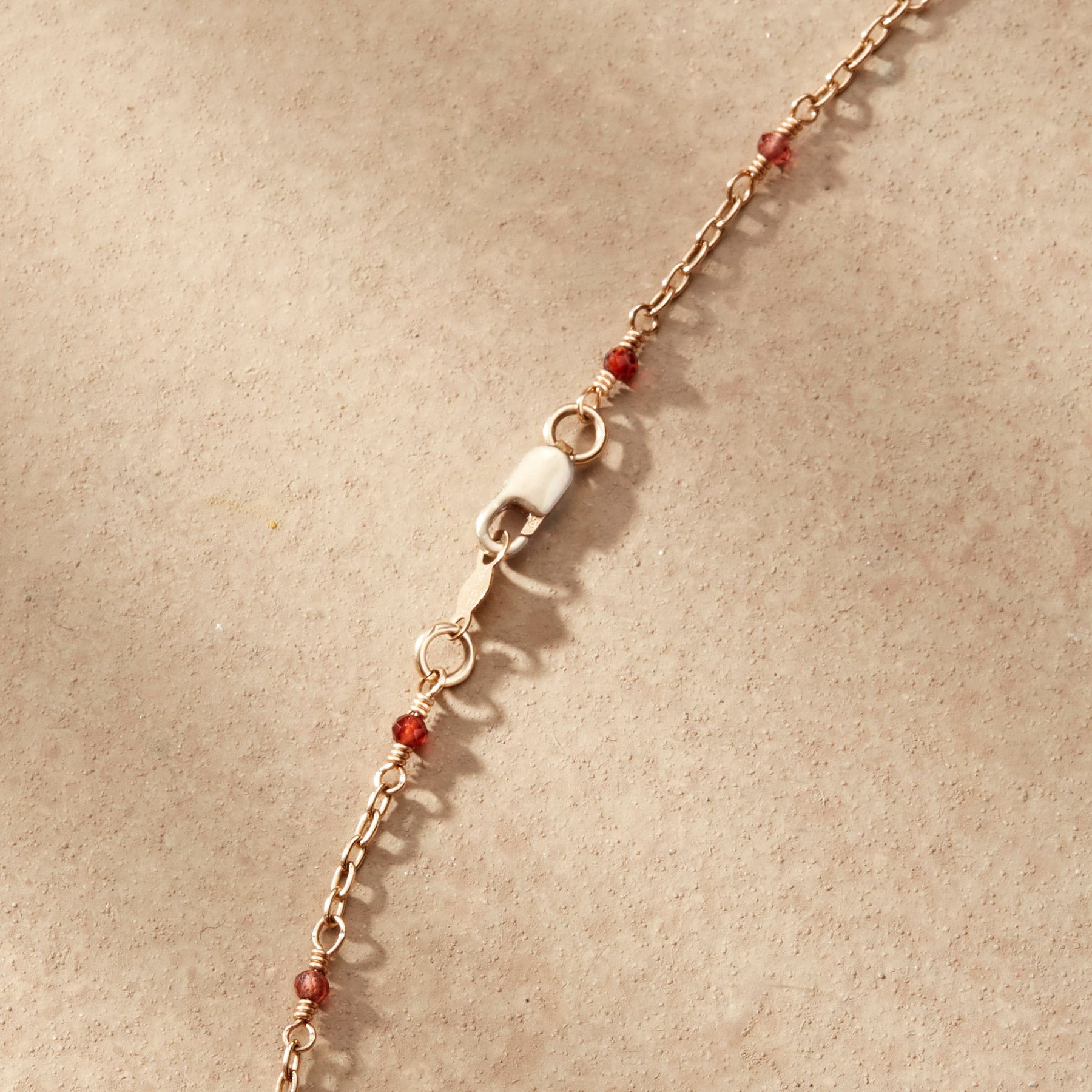 sundance-Garnet Star Necklace-Sundance Outlet